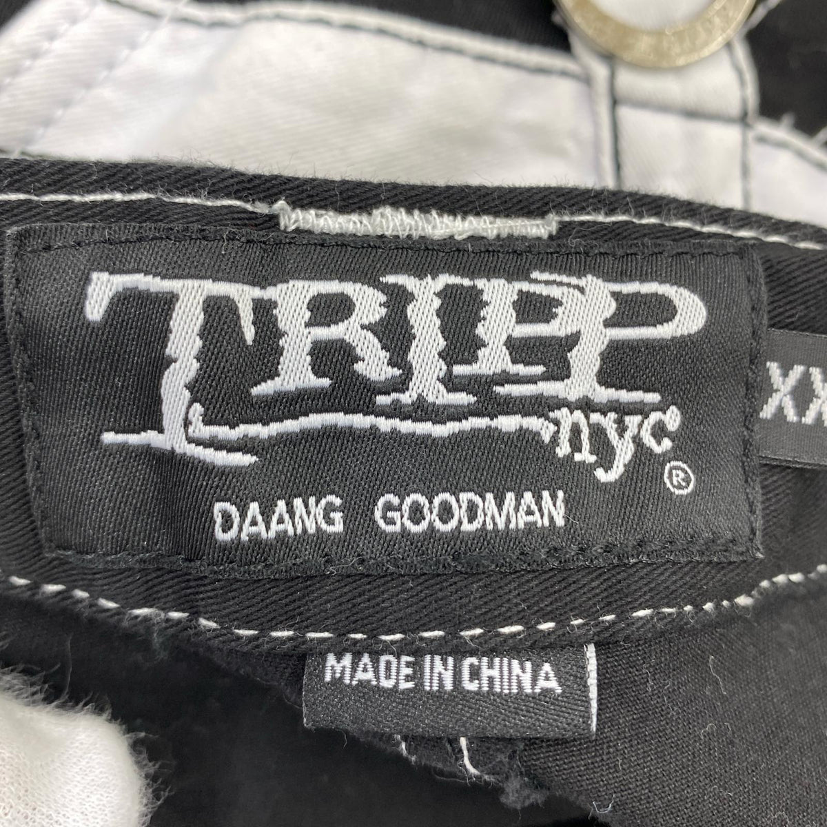 パンツ TRIPP NYC reflective dark street pants ブラック