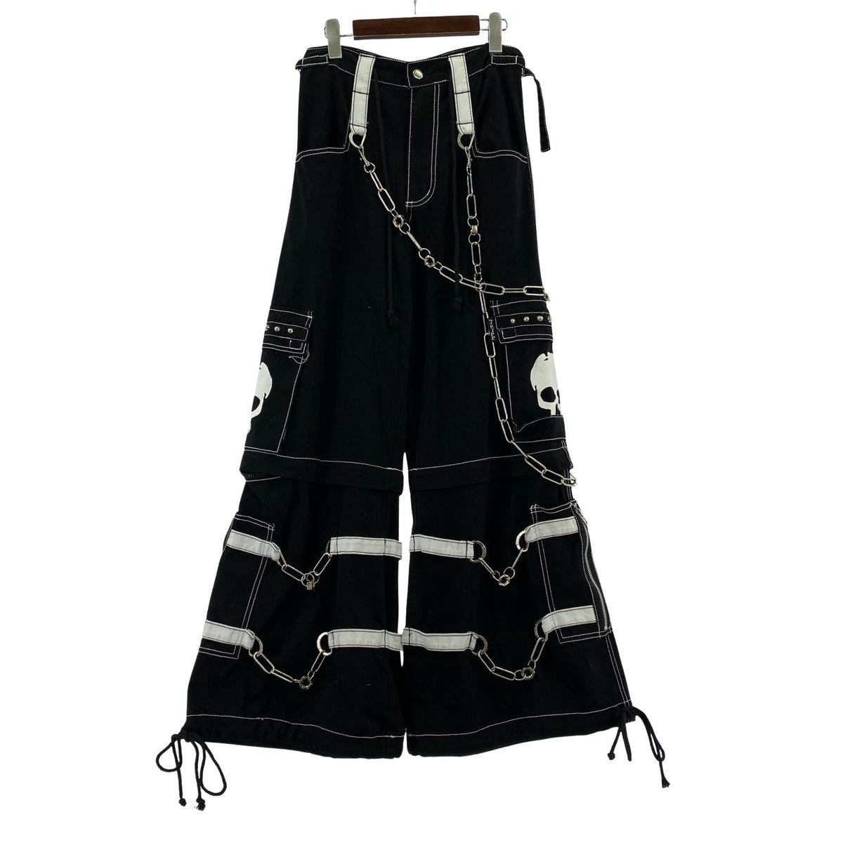 パンツ TRIPP NYC reflective dark street pants ブラック