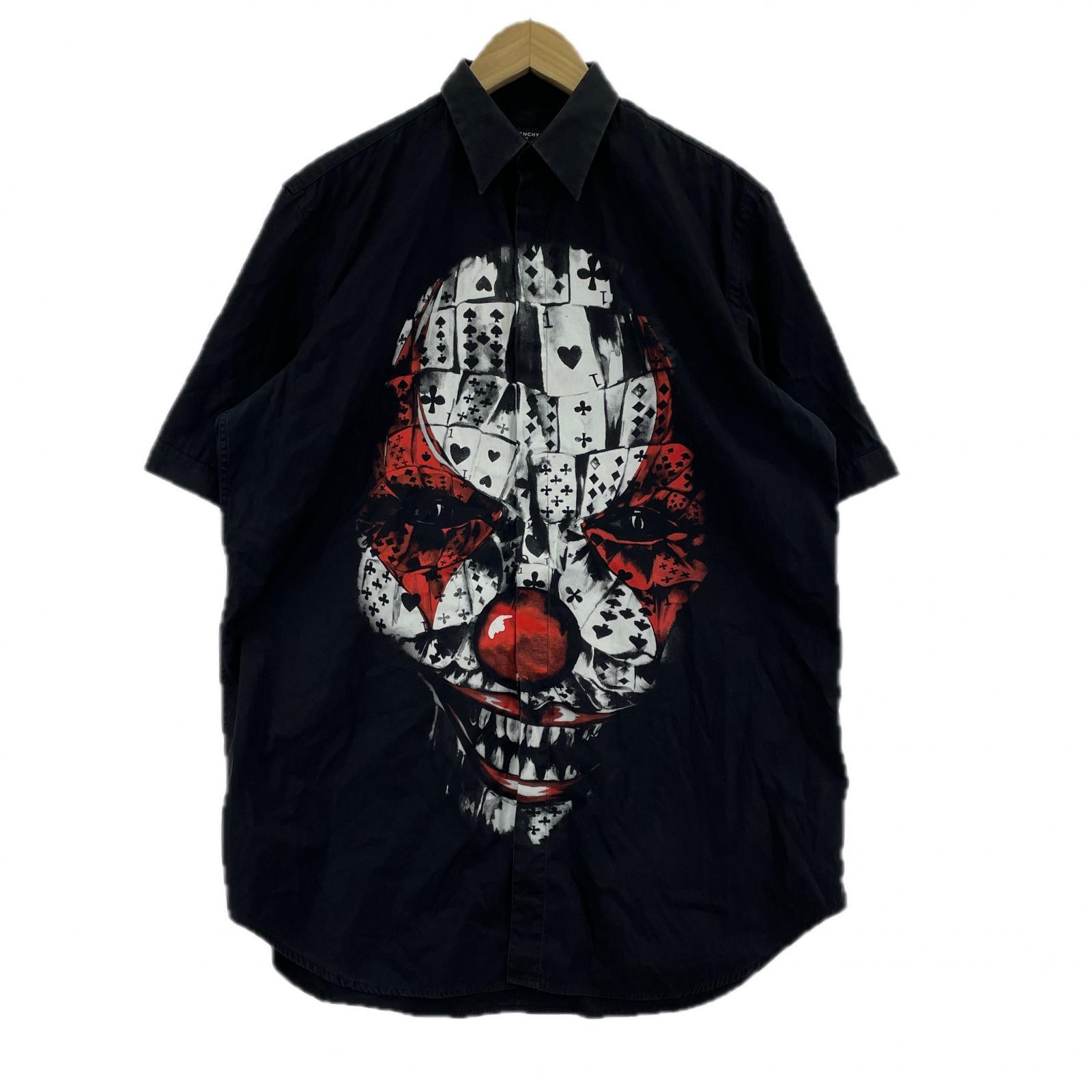 半袖シャツ 11SS Trump Pierrot Printed (38) ブラック