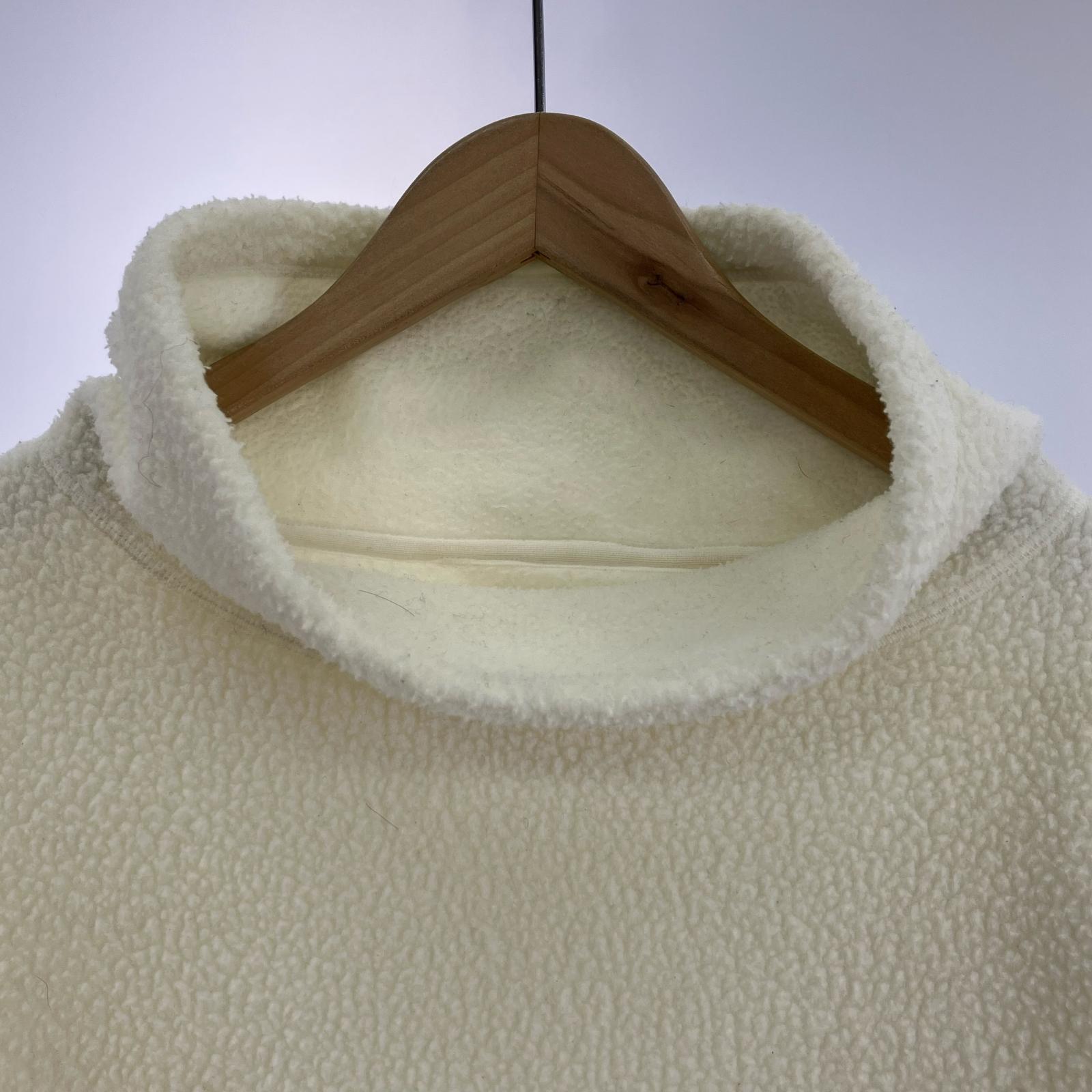 ジャケット yoko sakamoto　FLEECE　白 L ホワイト