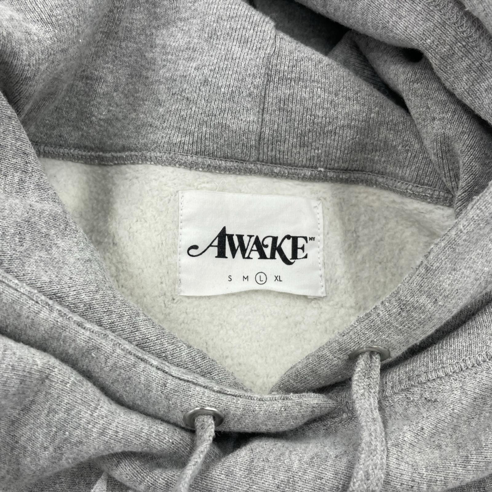 パーカー awake/L/グレー L グレー