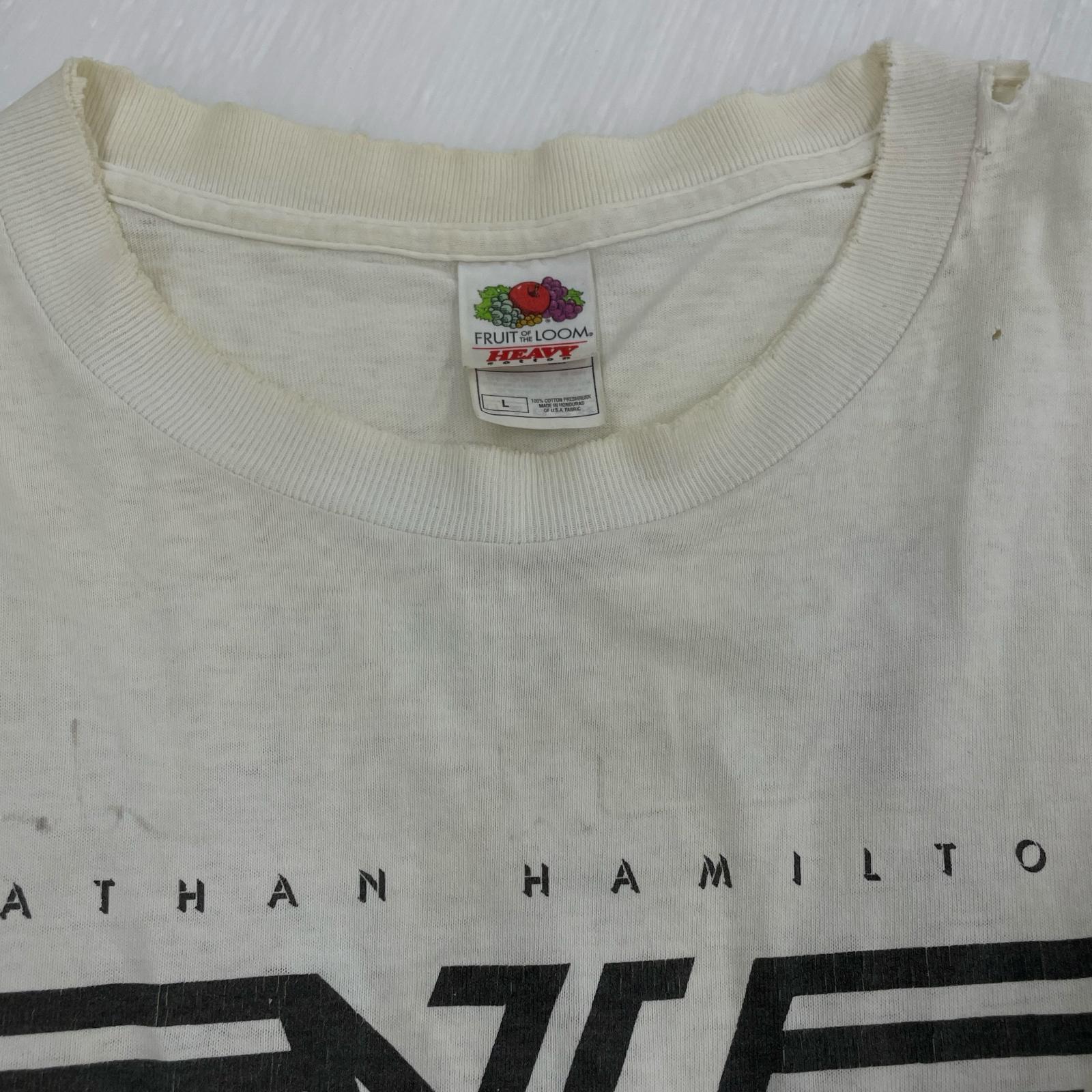 半袖Ｔシャツ 00s VAN HALEN S/Sプリントカットソー　白 L ホワイト