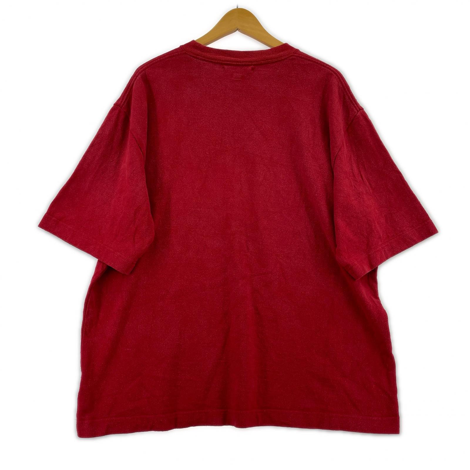 半袖Ｔシャツ 24SS Co／Silk Nep Plain Tee ネップ加工Tee 2 レッド