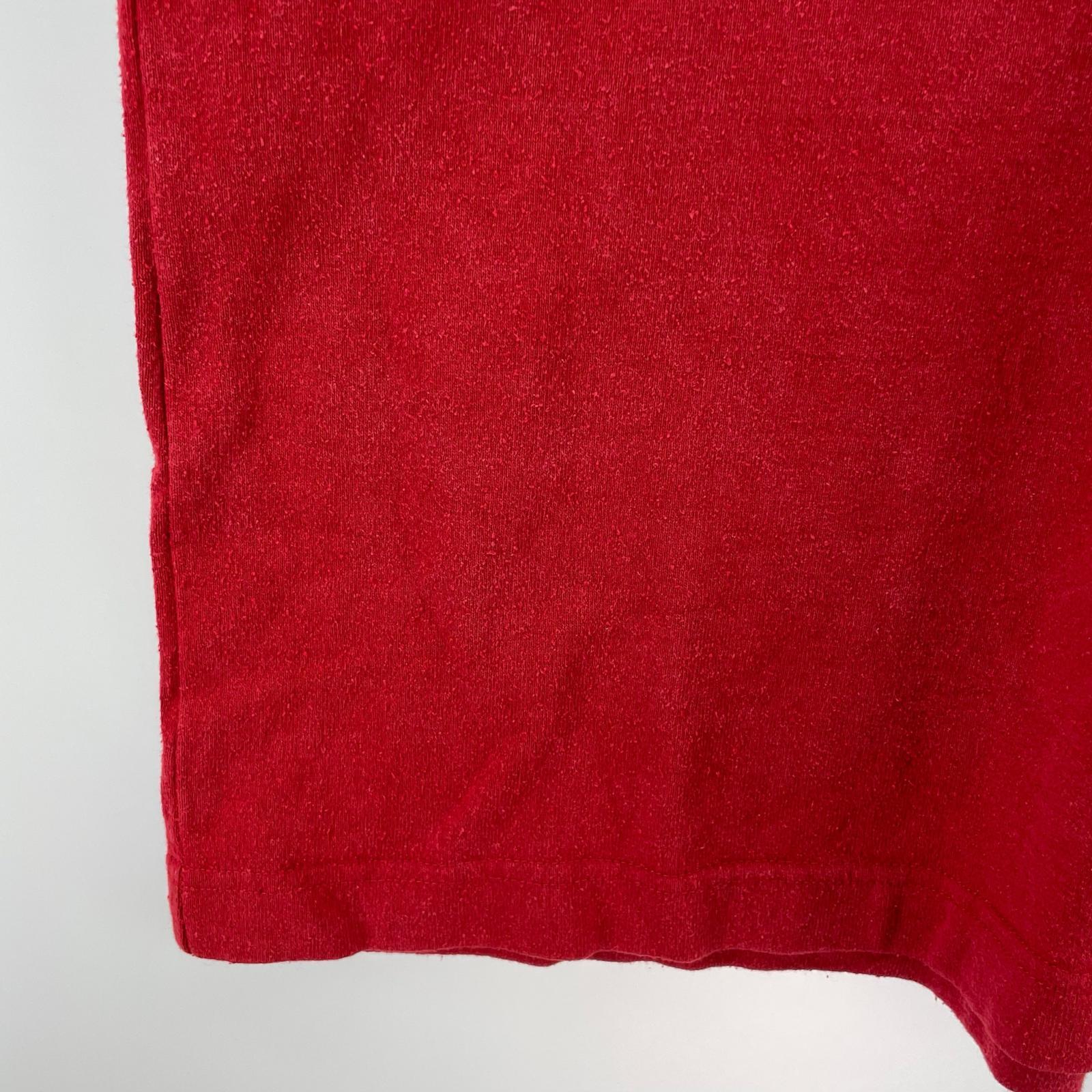 半袖Ｔシャツ 24SS Co／Silk Nep Plain Tee ネップ加工Tee 2 レッド