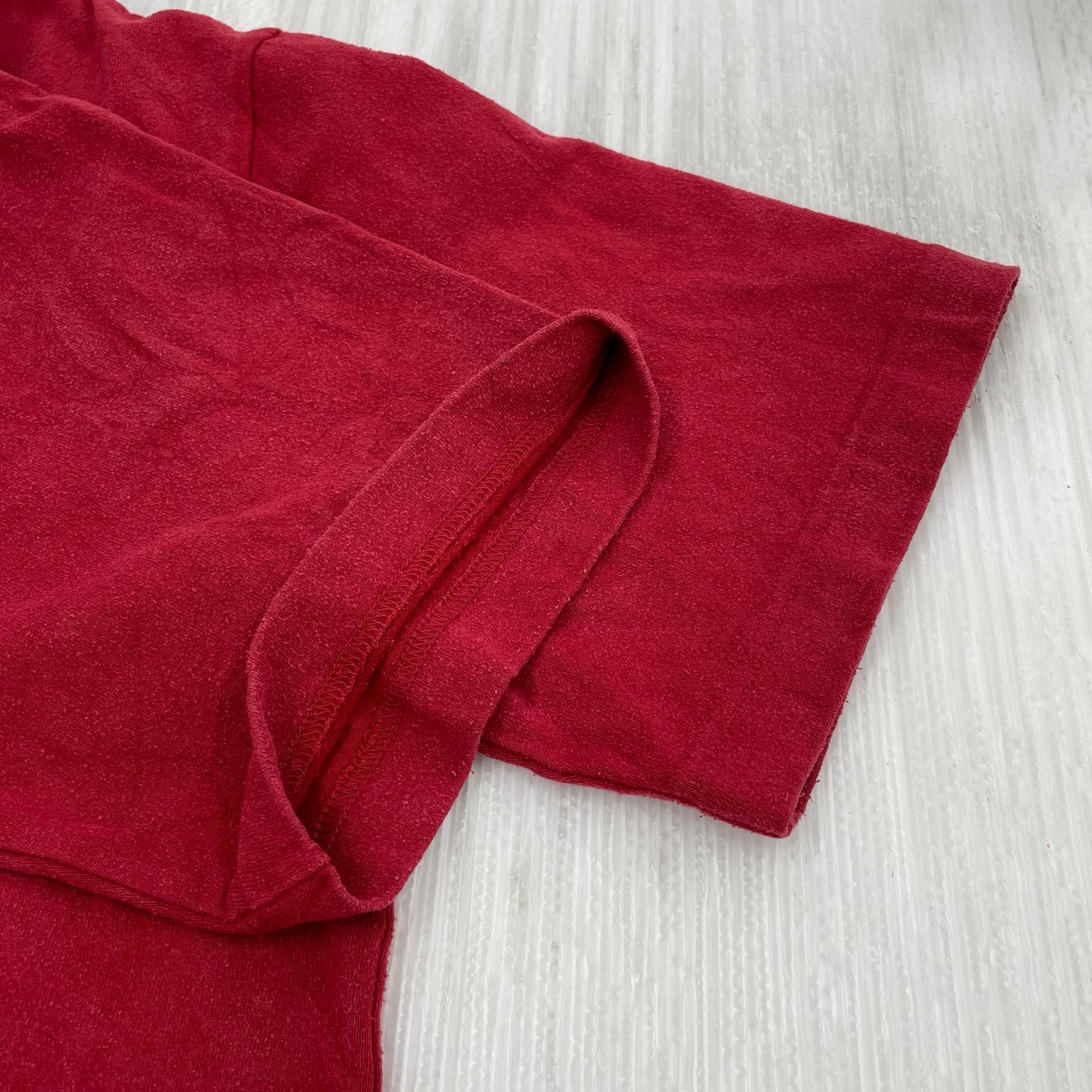 半袖Ｔシャツ 24SS Co／Silk Nep Plain Tee ネップ加工Tee 2 レッド
