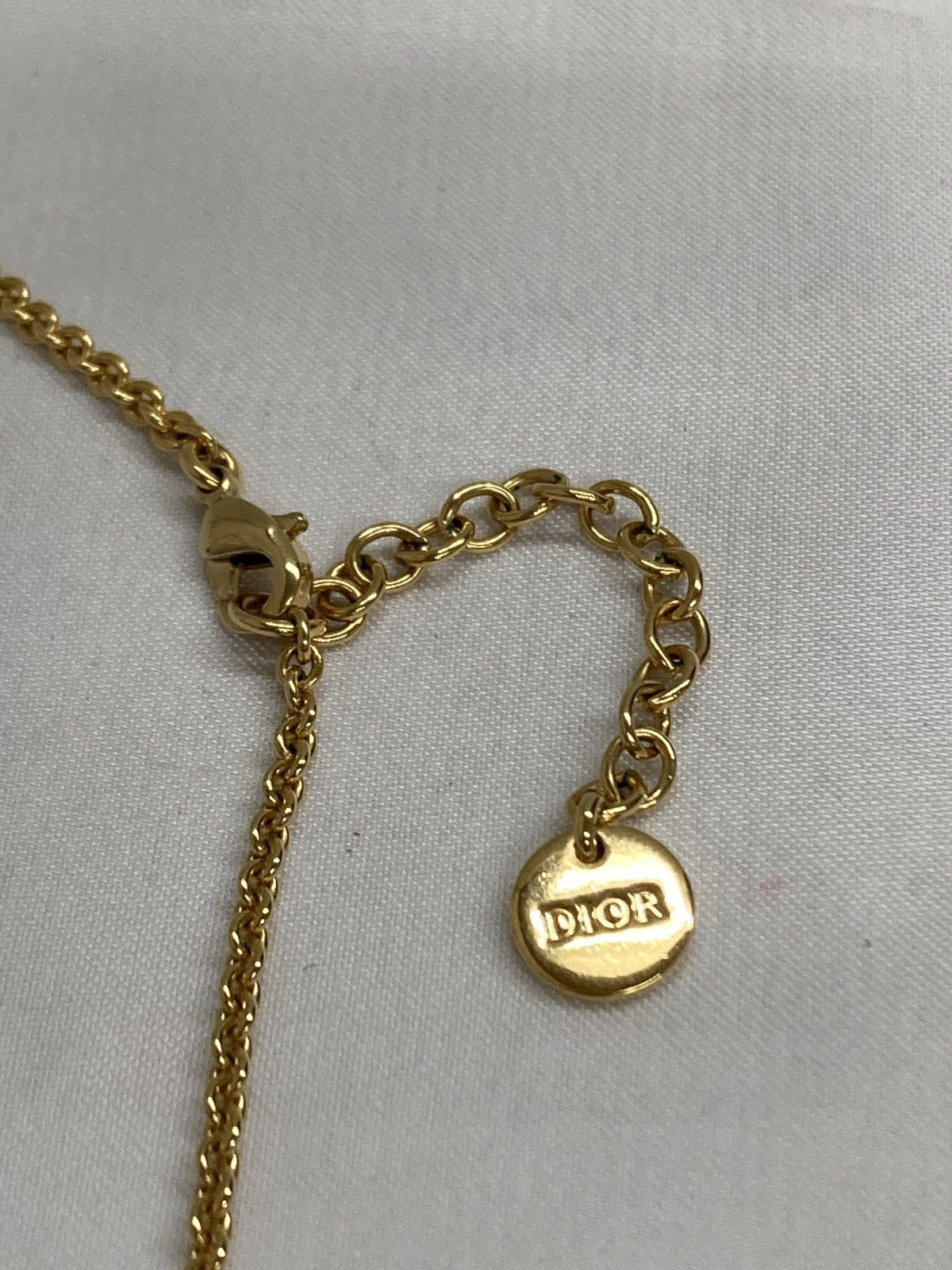 Dior CD ネックレス クリスタル PETIT