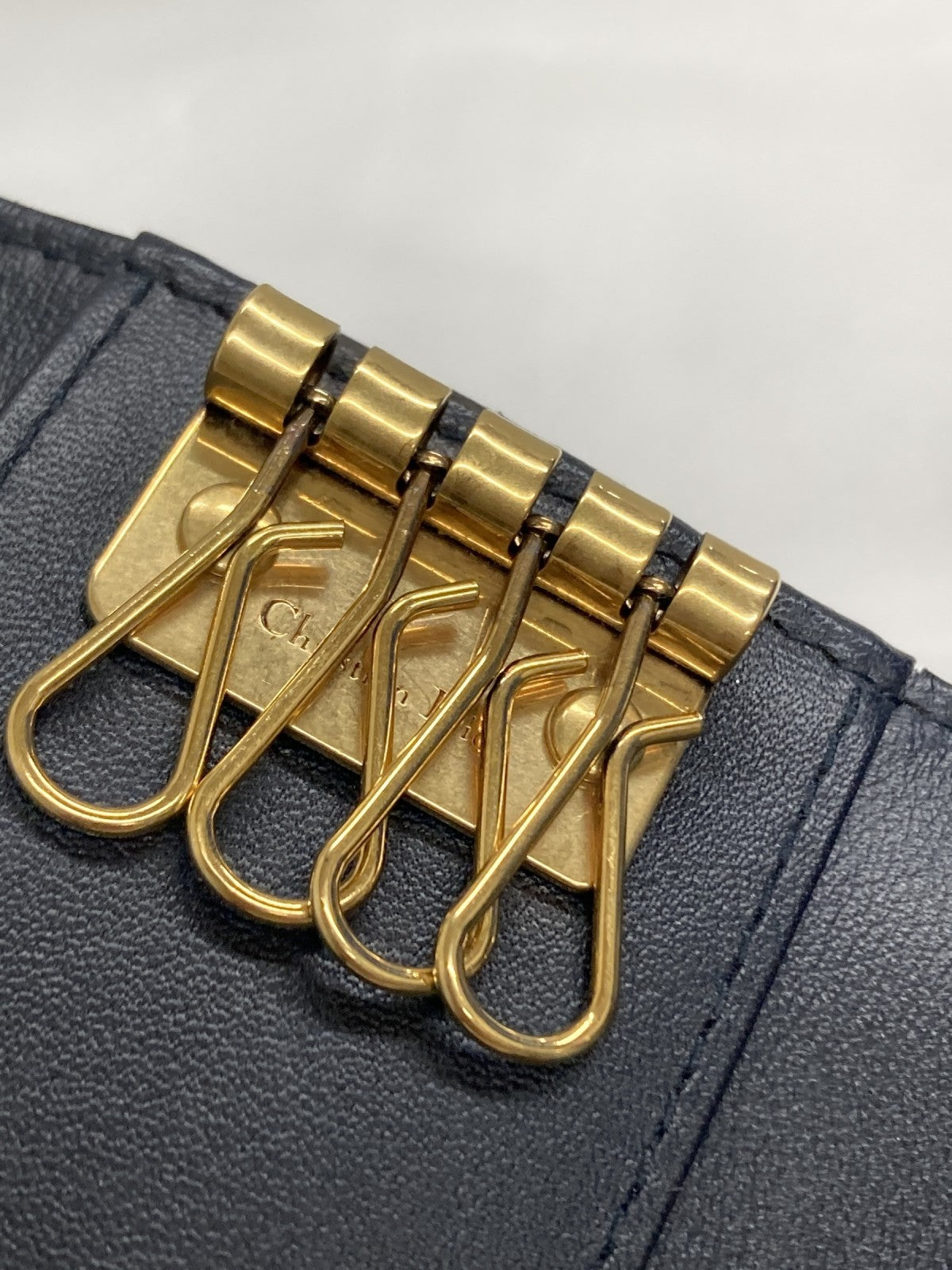 DIOR キーケース オブリーク