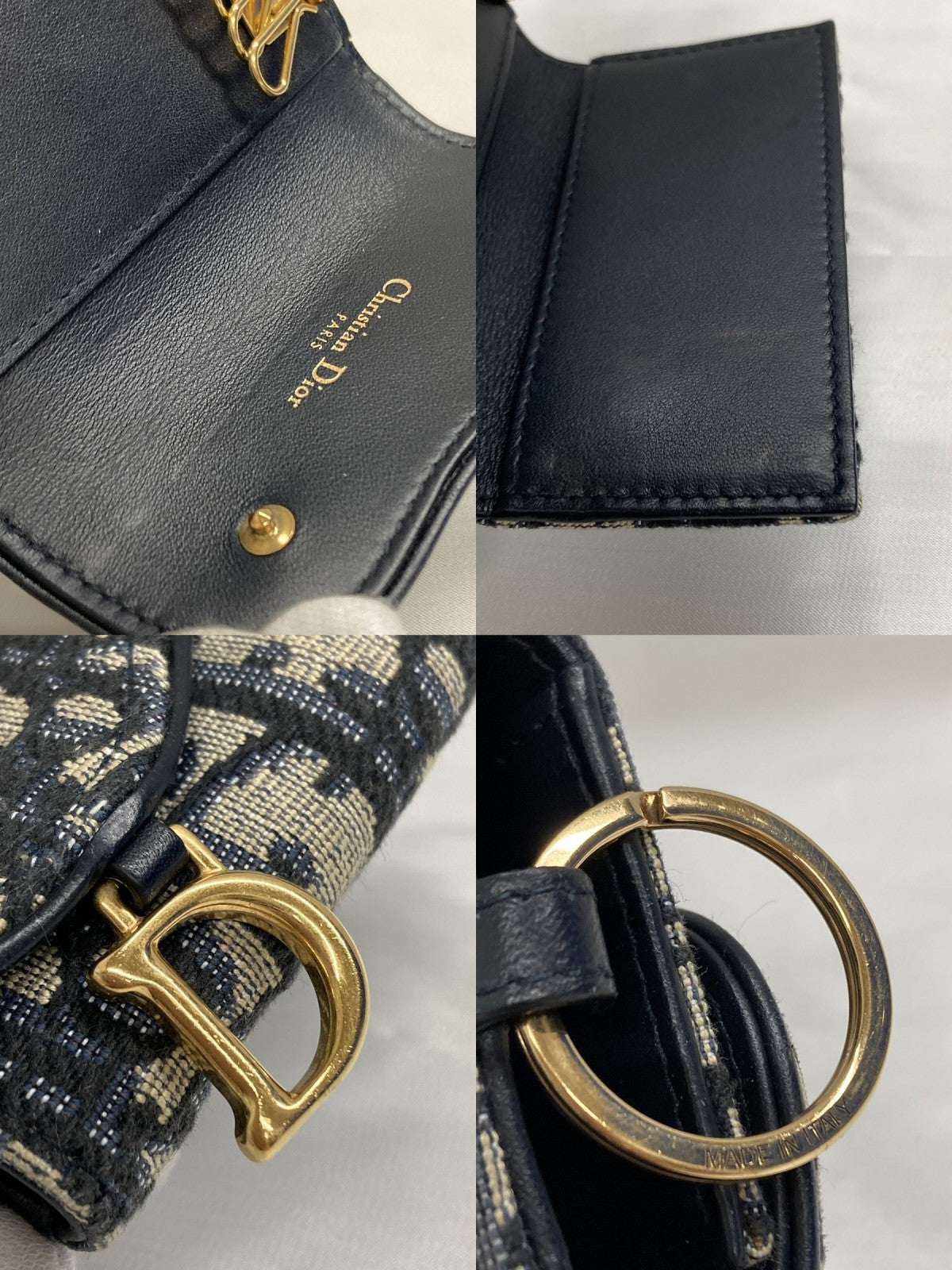 DIOR キーケース オブリーク