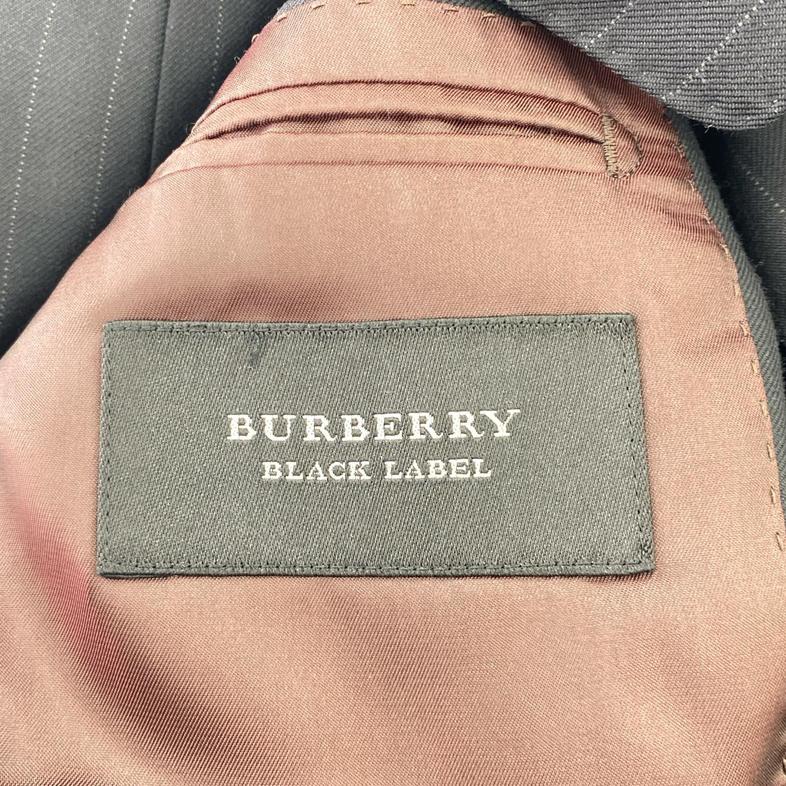 セットアップ BURBERRY BLACK LABEL スーツ セットアップ BMD29-312-09 黒 ブラック