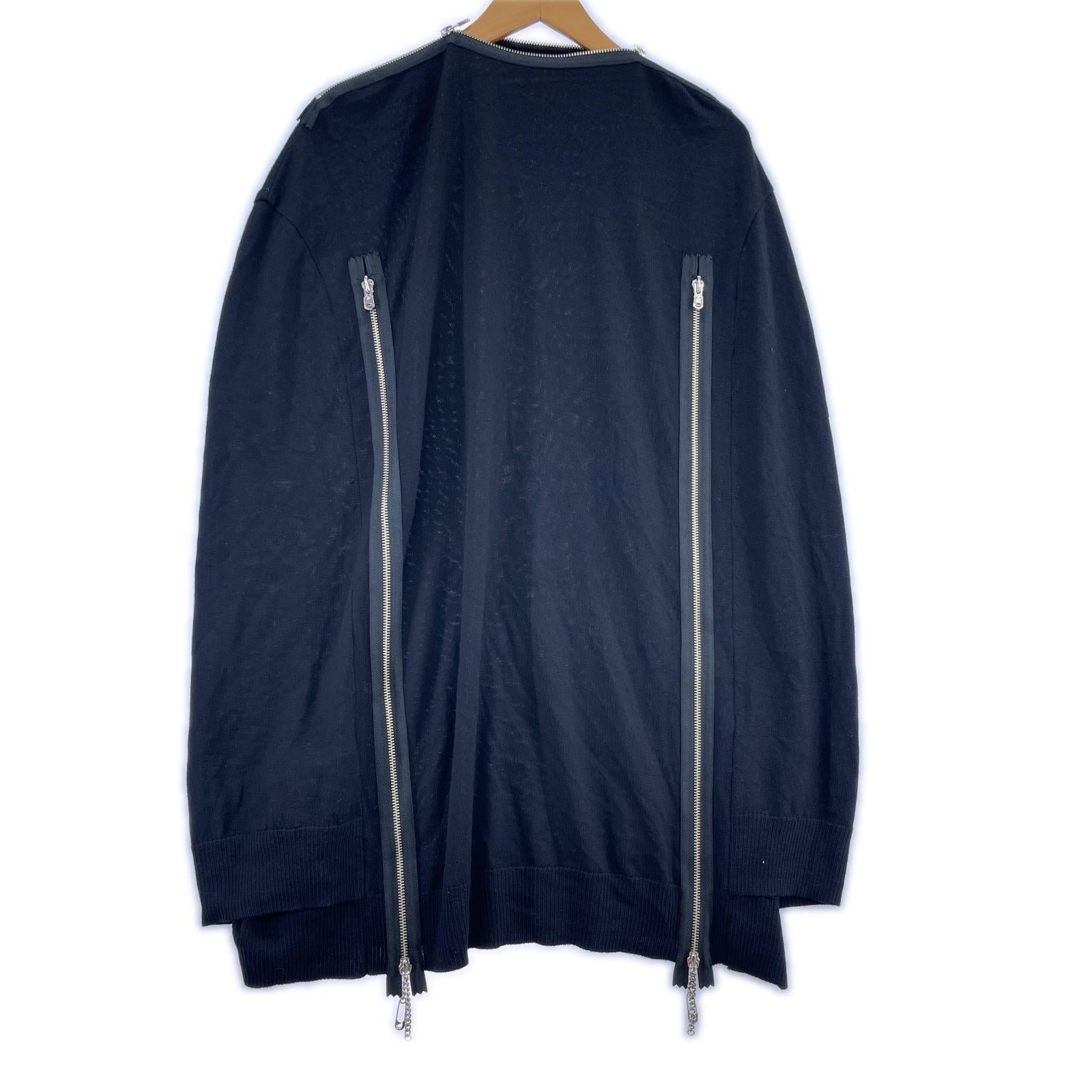 ニット TAKAHIRO MIYASHITA The SoloIst boat neck nordic cape 0001aAW21 黒 ブラック