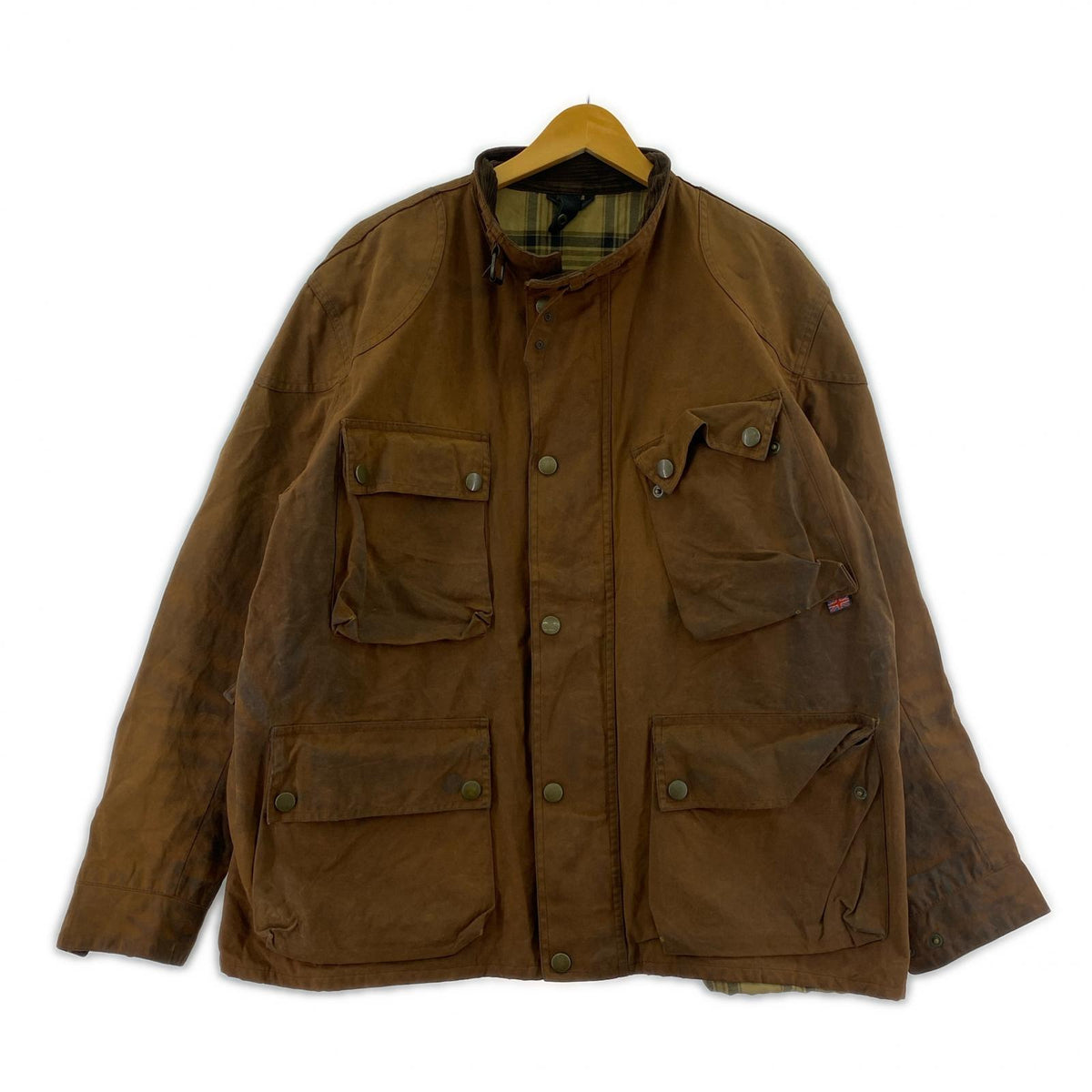 ジャケット オイルドジャケット ブラウン (2XL) ブラウン