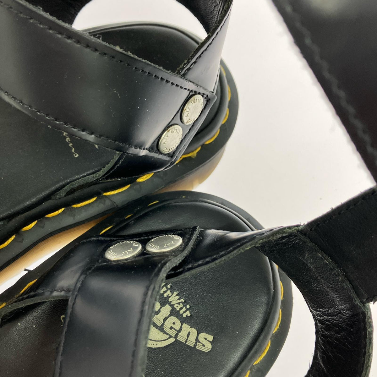 サンダル × RICK OWENS GRYPHON STRAP (UK7) ブラック