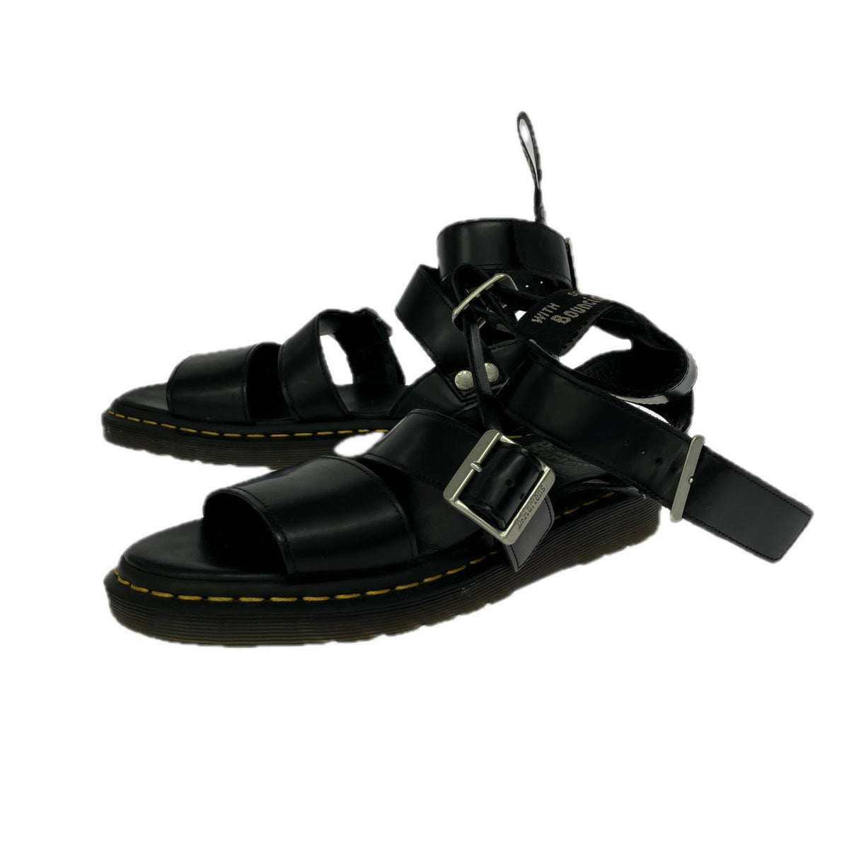 サンダル × RICK OWENS GRYPHON STRAP (UK7) ブラック