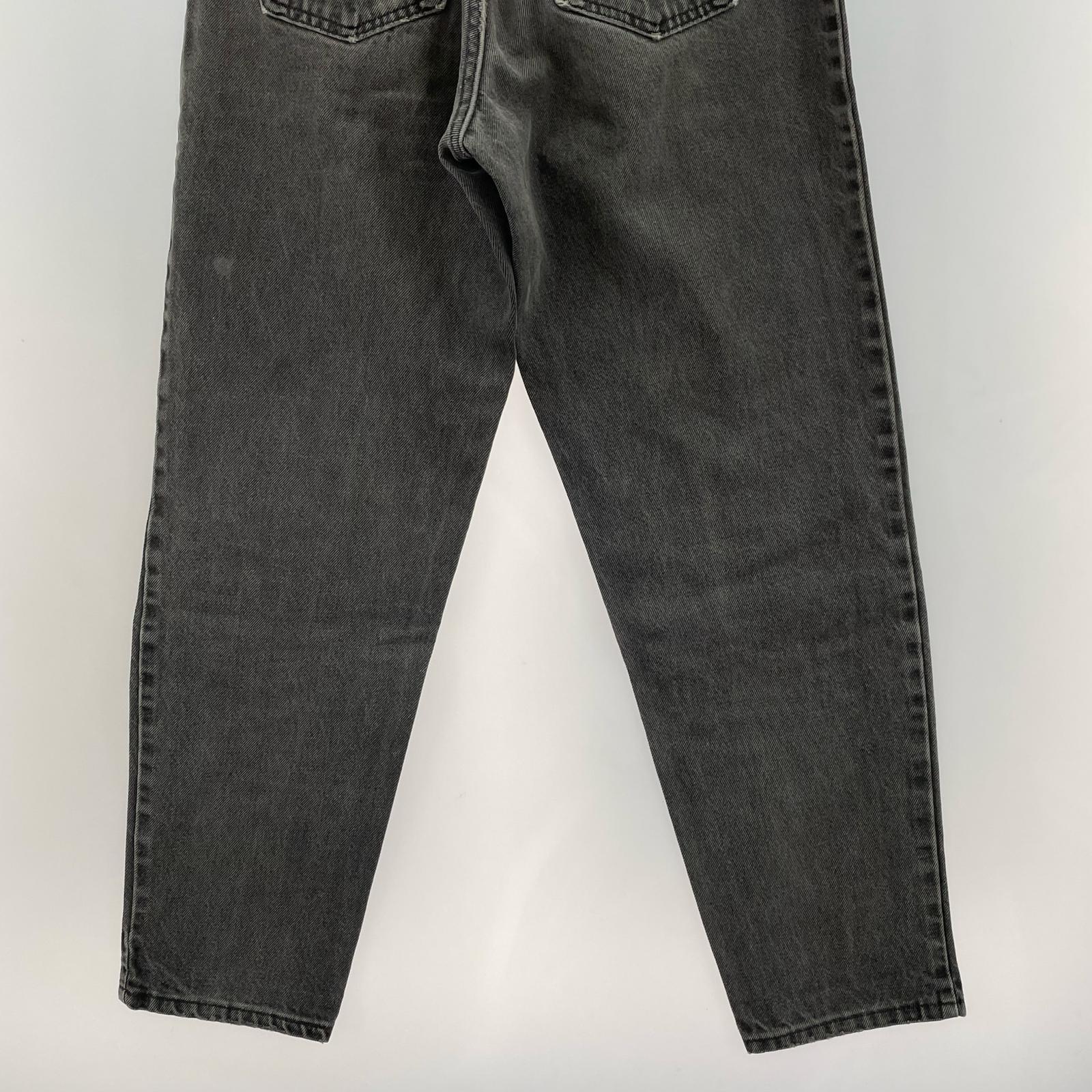 デニムパンツ 550 USA black denim pants 後染めブラック 32 ブラック