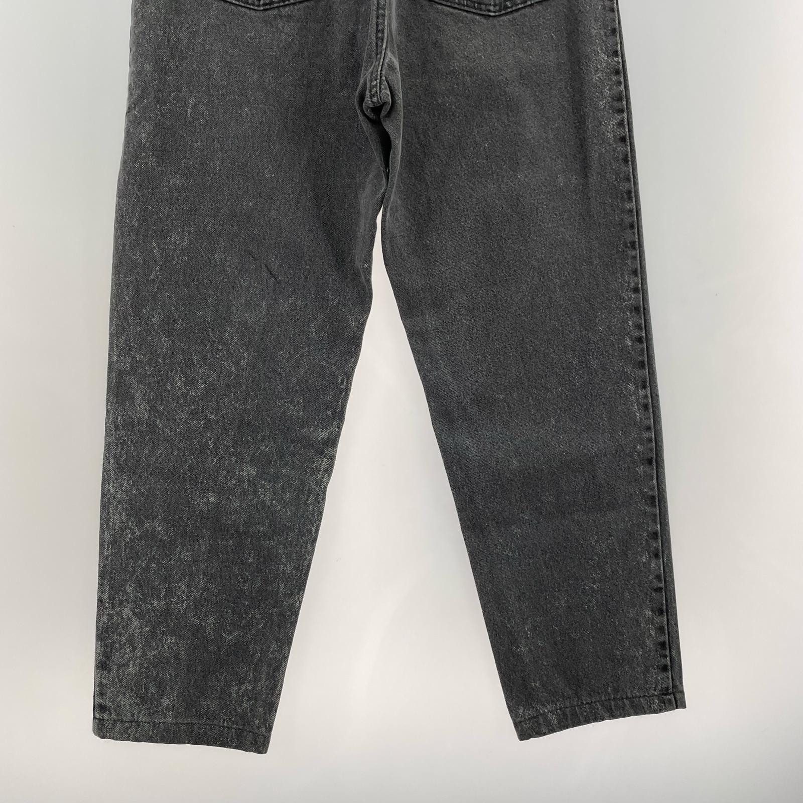 デニムパンツ 550 black denim pants 後染めブラック 32 ブラック