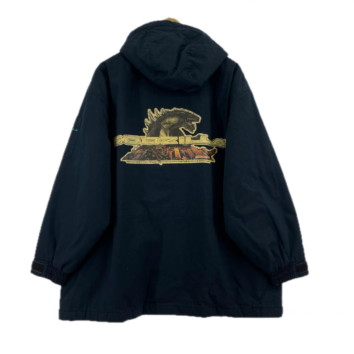 ジャケット 90s GODZILLA PADDED HOODIE JACKET M