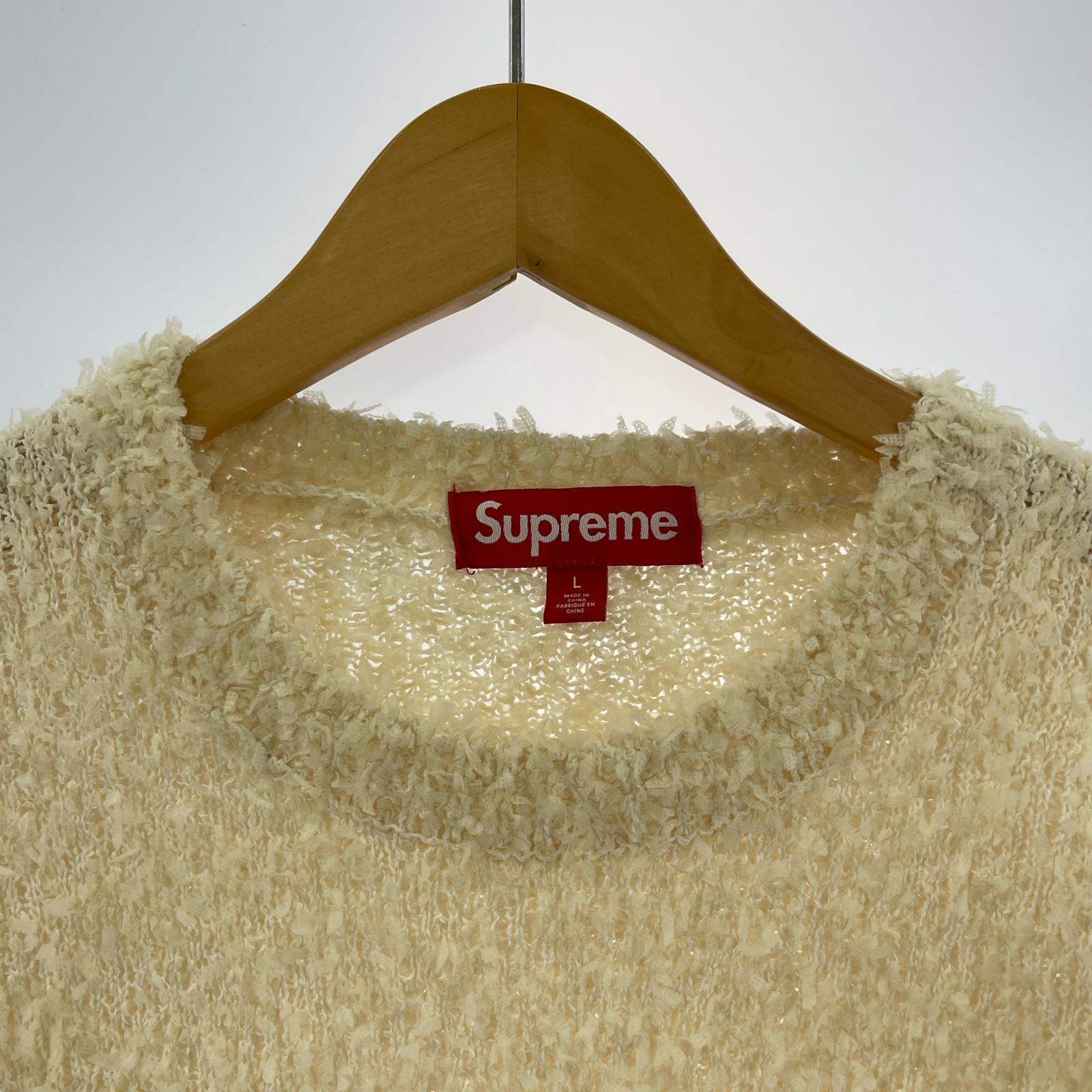 ニット 25ss Textured Arc Sweater （L） L ベージュ