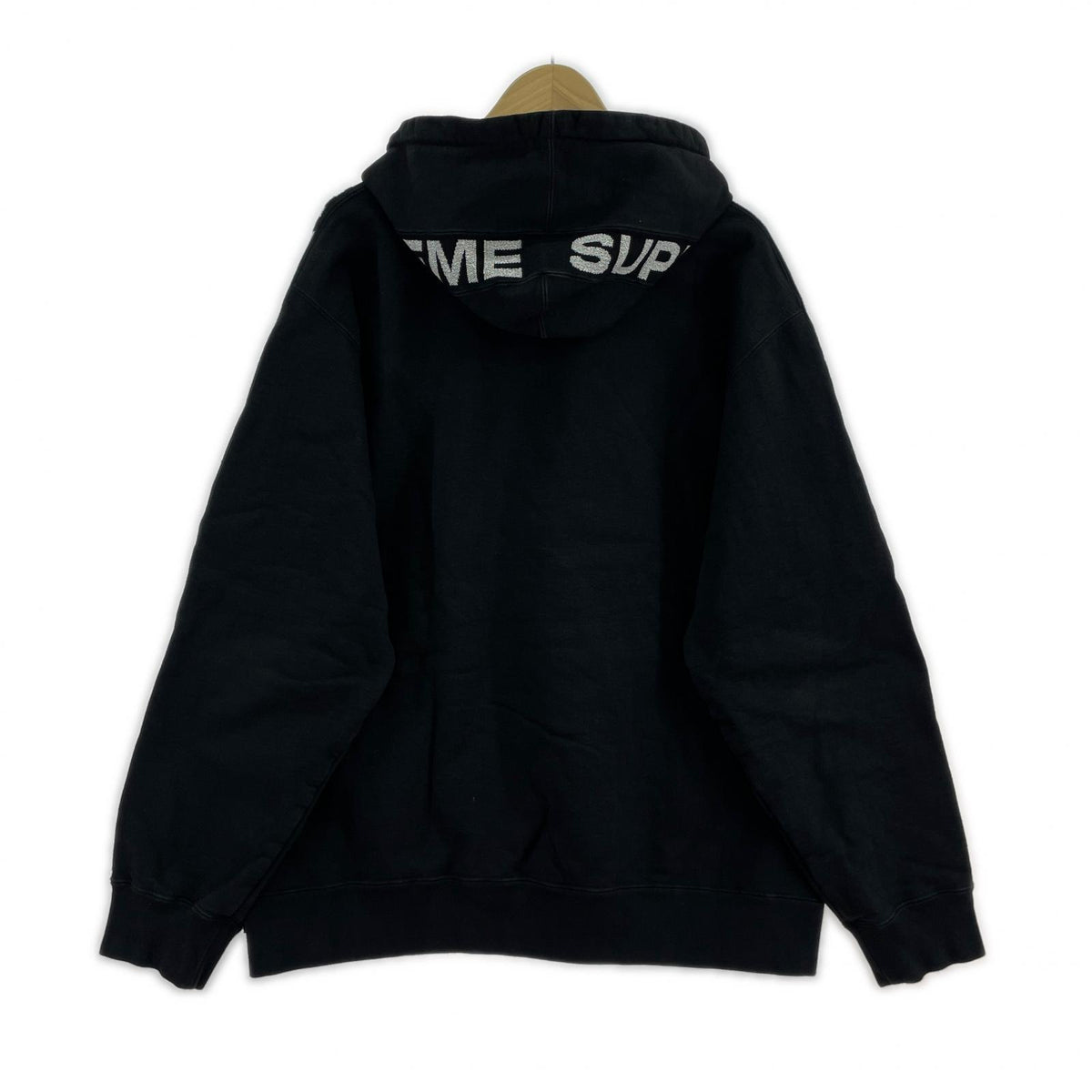 パーカー 20SS ARM METARIC LOGO HOODIE L L ブラック