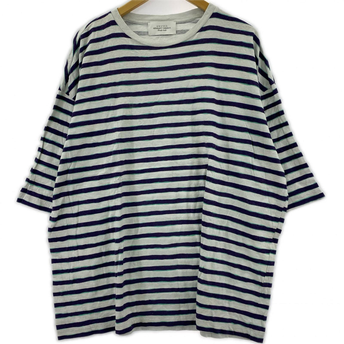 半袖Ｔシャツ UNUSED Short Sleeve Border T-Shirt US2021 (3) 3
