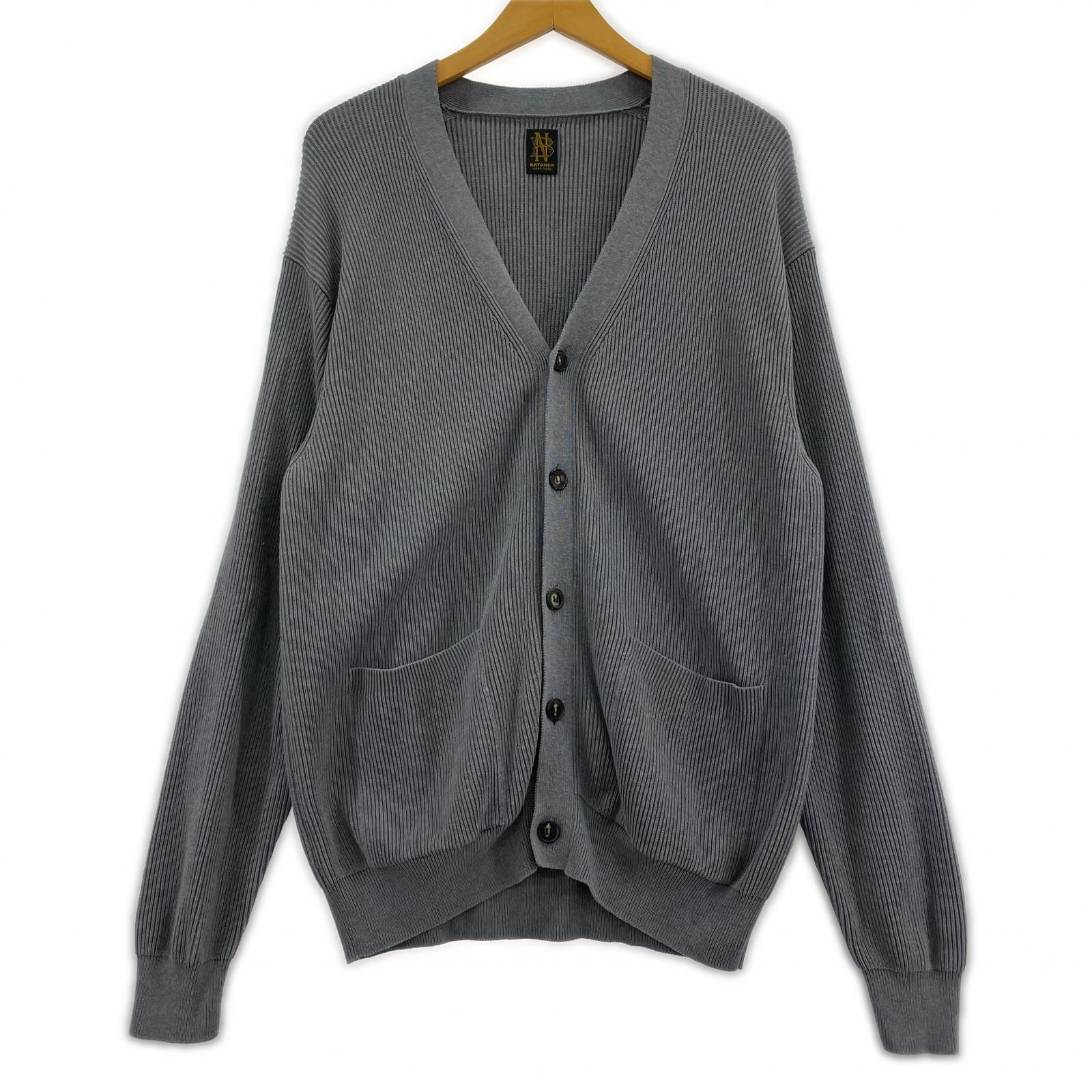 カーディガン SUPER HIGH TWIST V NECK CARDIGAN