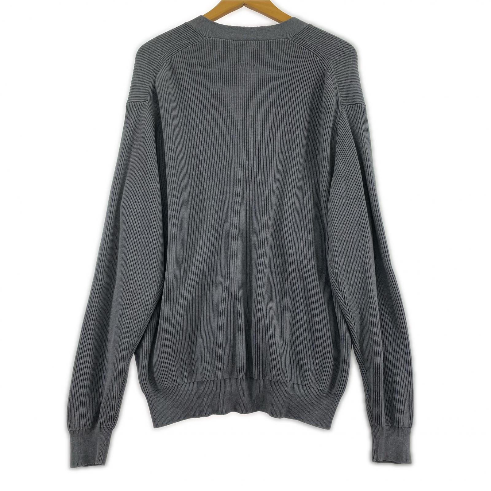カーディガン SUPER HIGH TWIST V NECK CARDIGAN