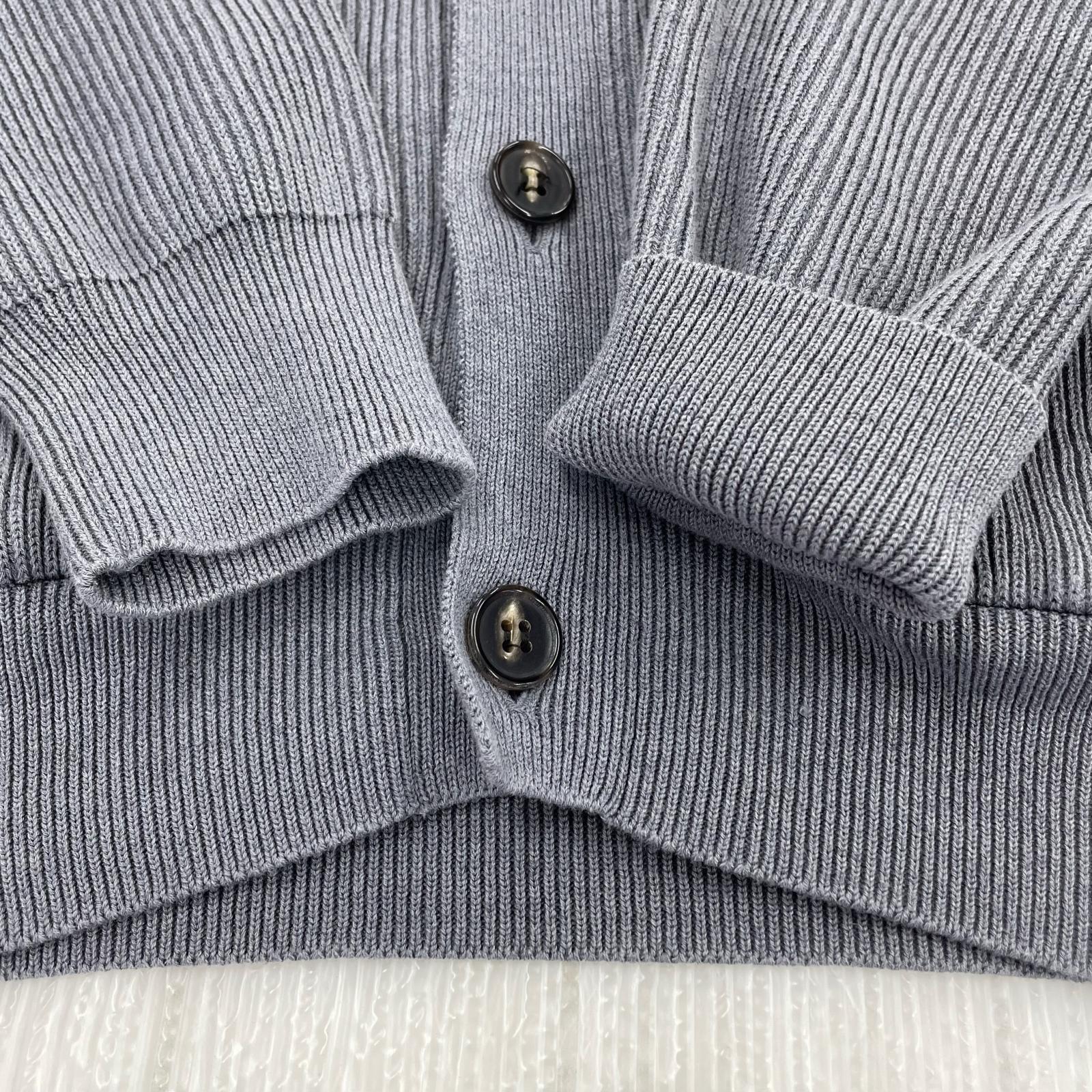 カーディガン SUPER HIGH TWIST V NECK CARDIGAN