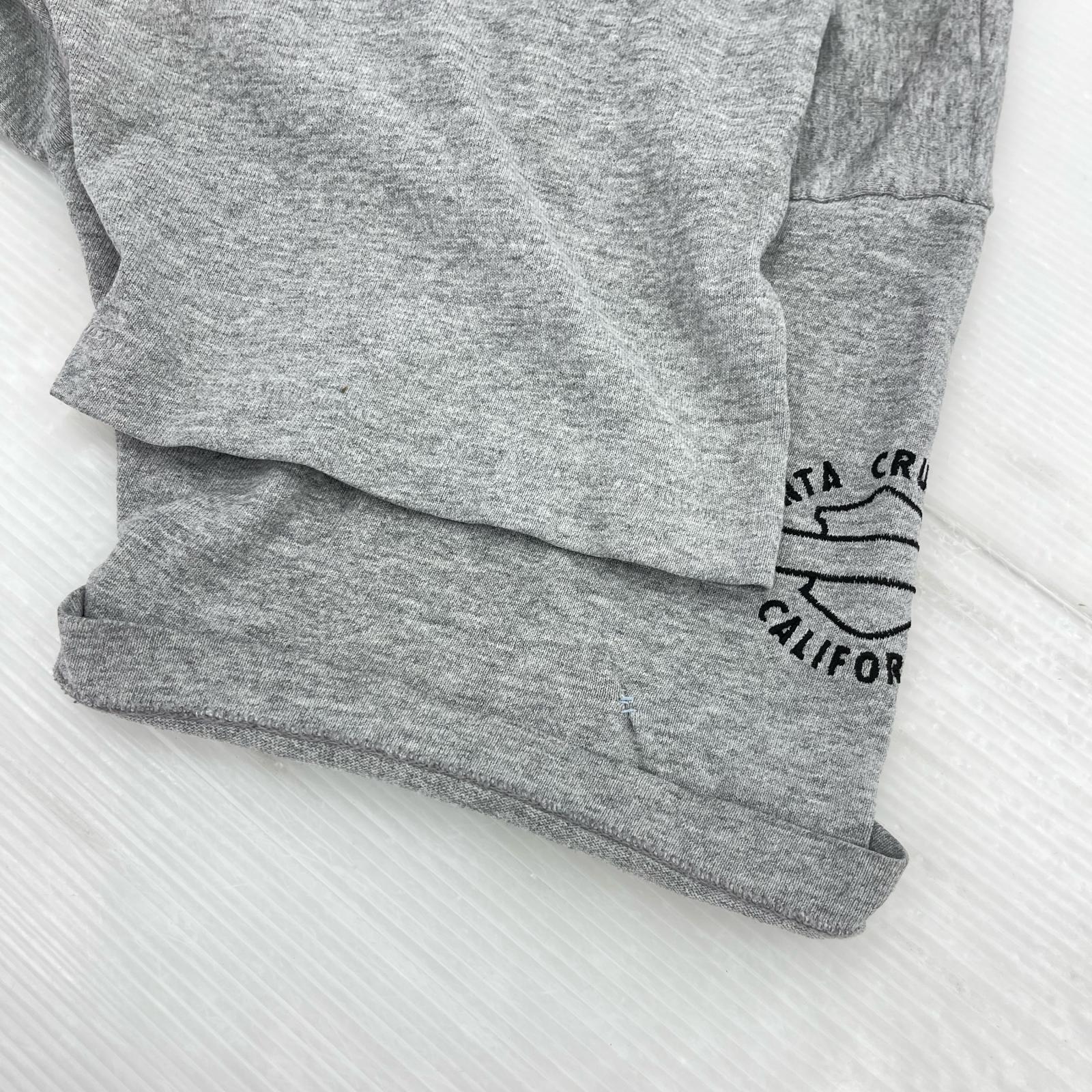 半袖Ｔシャツ 90s USA製　ヘンリーネック グレー