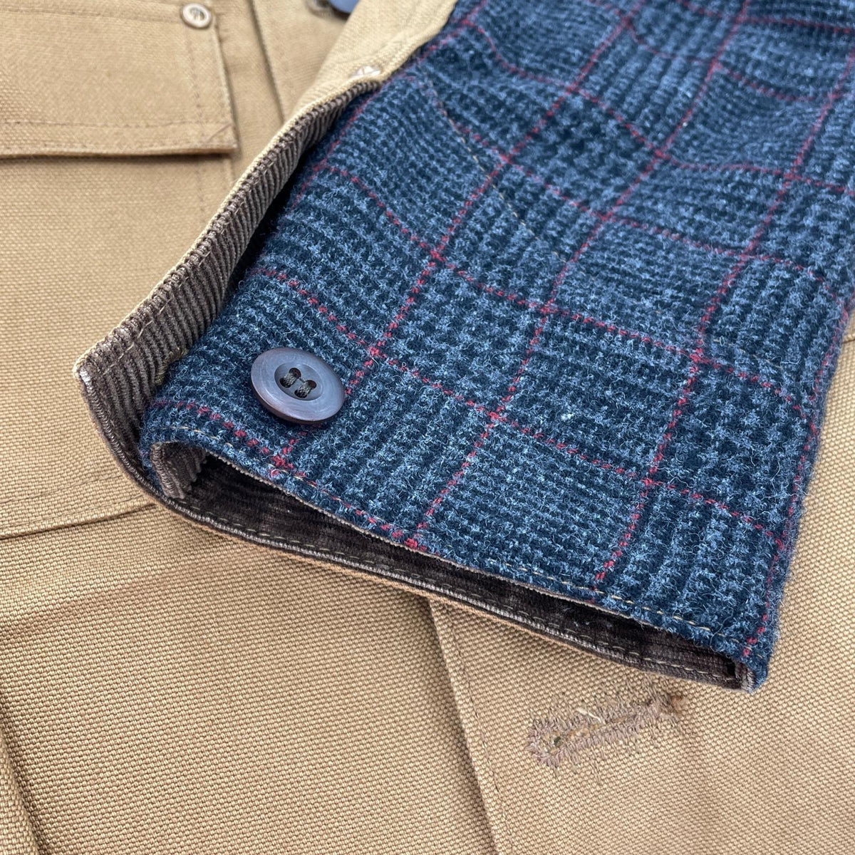ジャケット CarHartt×JUNYA WATANABE ダックチョアコート キャメル WJ-J906 (S) S ブラウン