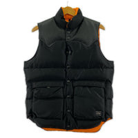 ジャケット Rocky Mountain FeatherBed×PORTER×BEAMS 別注 ダウンベスト 黒 (36) 36 ブラック