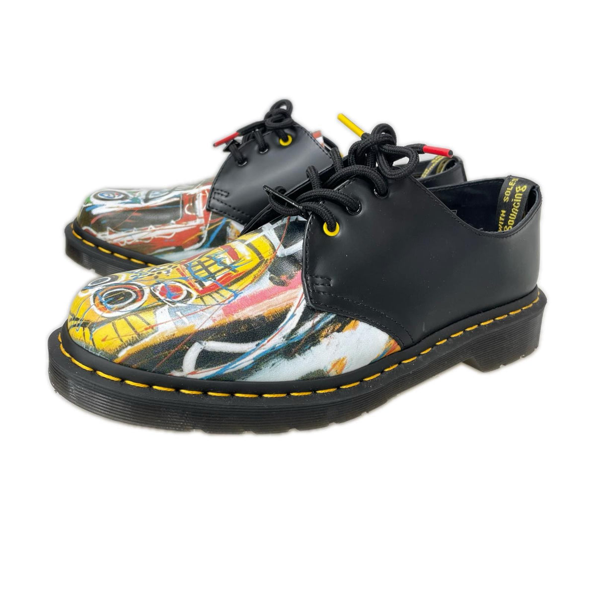 スニーカー Dr.Martens×BASQUIAT　 60YEARS（US9） ブラック