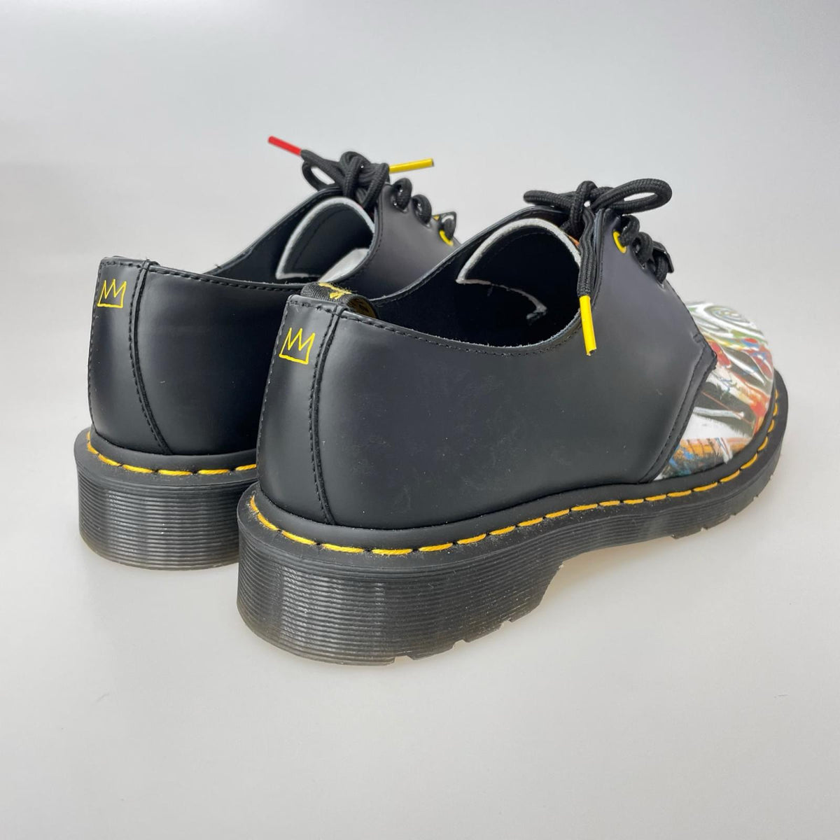 スニーカー Dr.Martens×BASQUIAT　 60YEARS（US9） ブラック