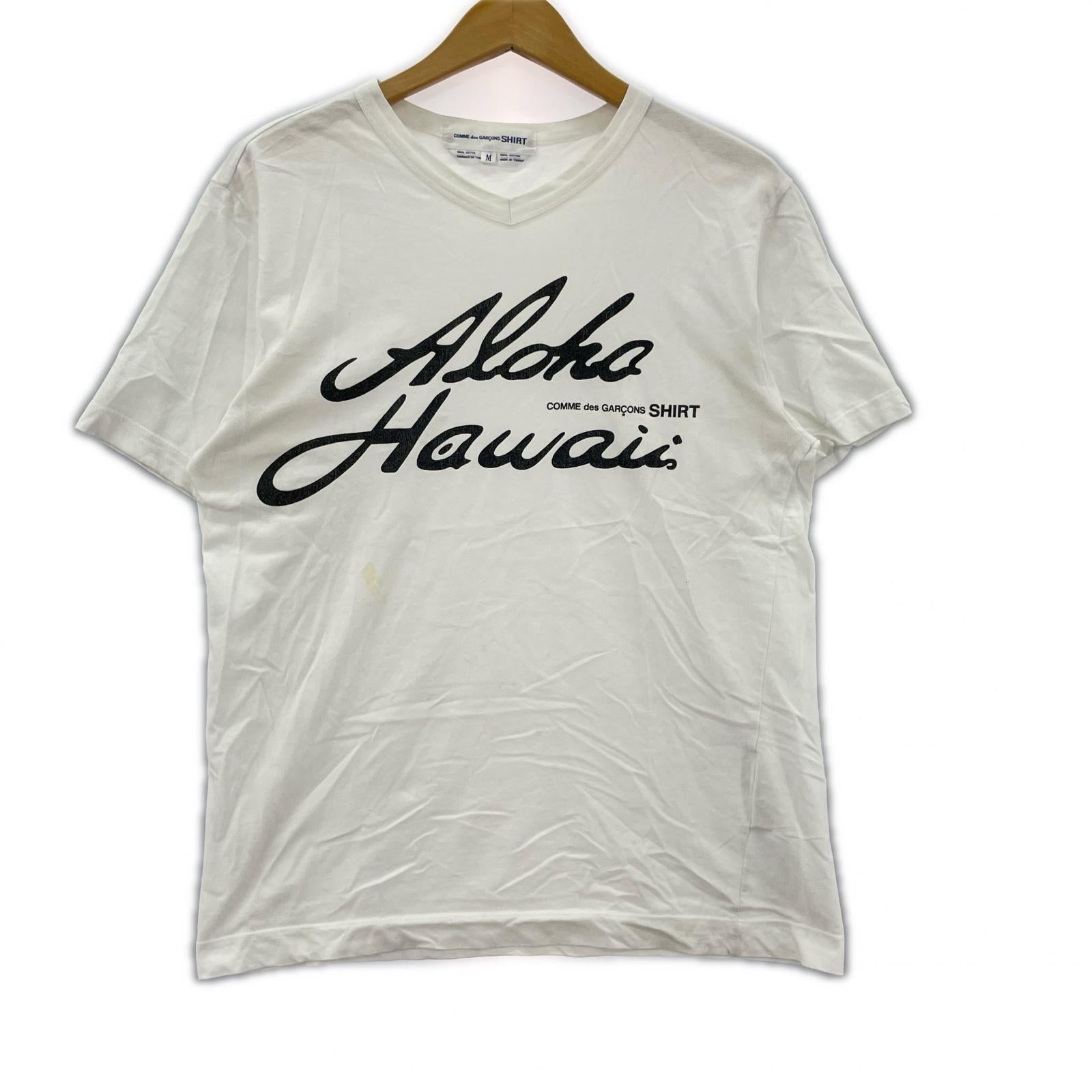 半袖Ｔシャツ COMME des GARCONS SHIRT Aloha Hawaii Tee M WHT M ホワイト
