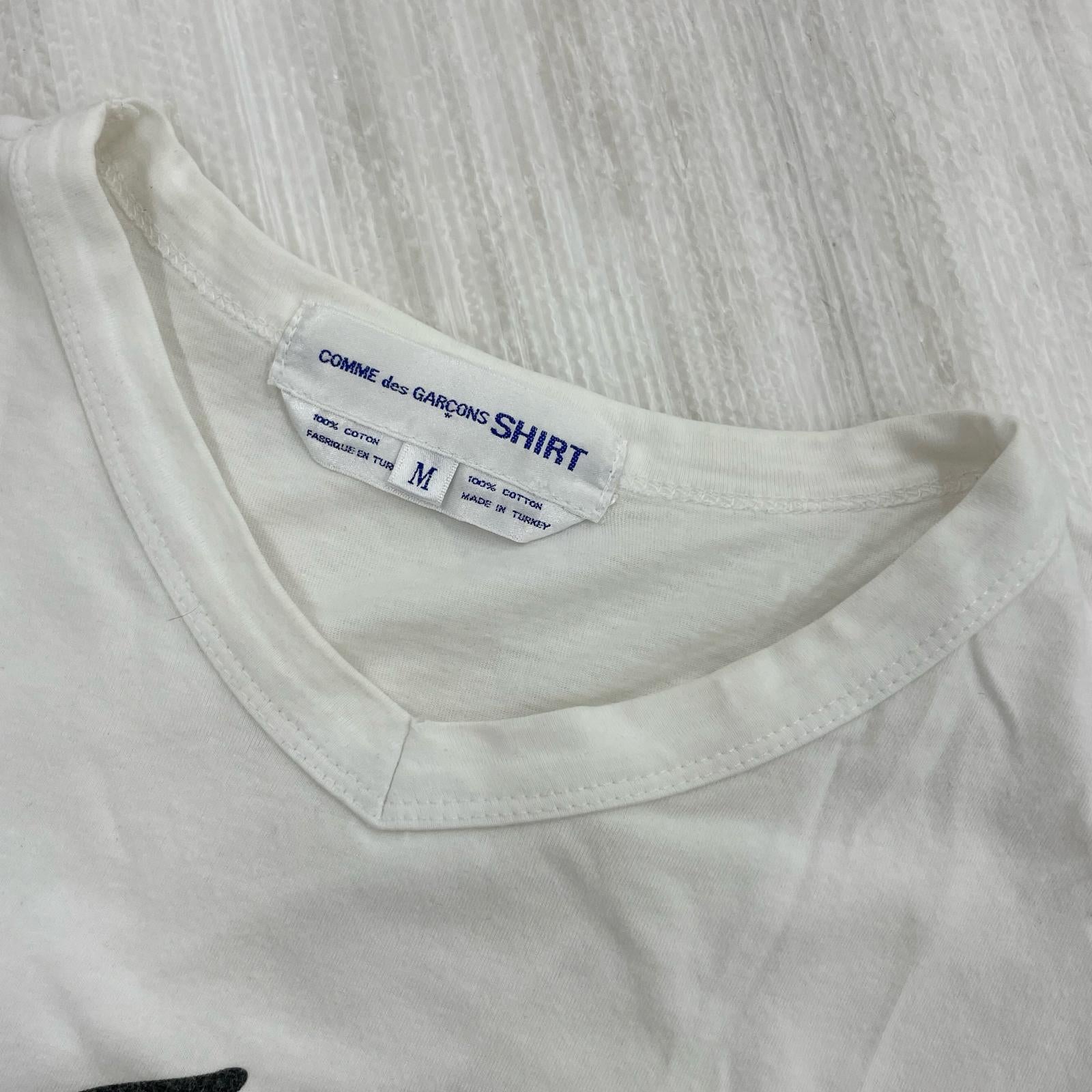 半袖Ｔシャツ COMME des GARCONS SHIRT Aloha Hawaii Tee M WHT M ホワイト