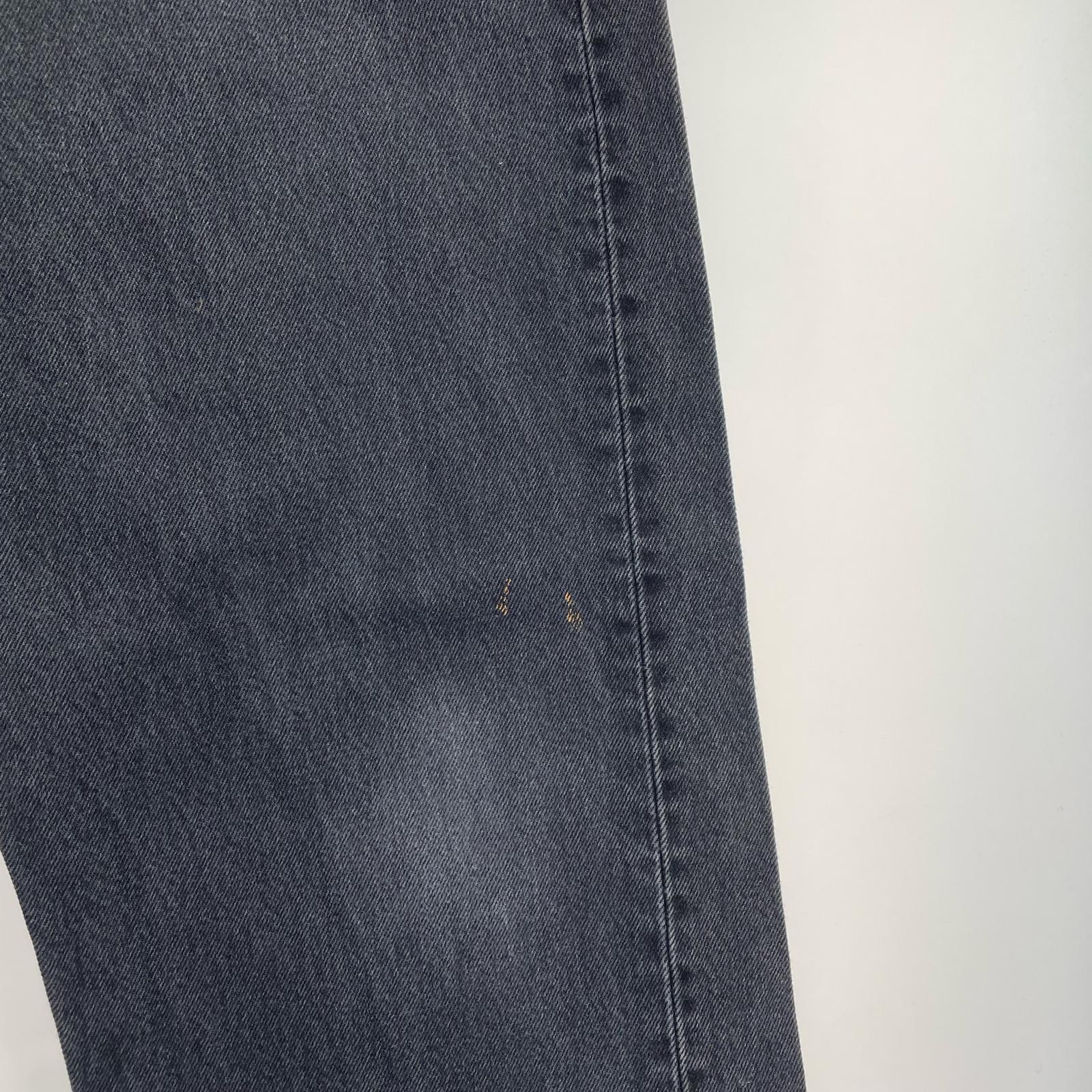 デニムパンツ 501 black denim pants USA 後染め 38 ブラック