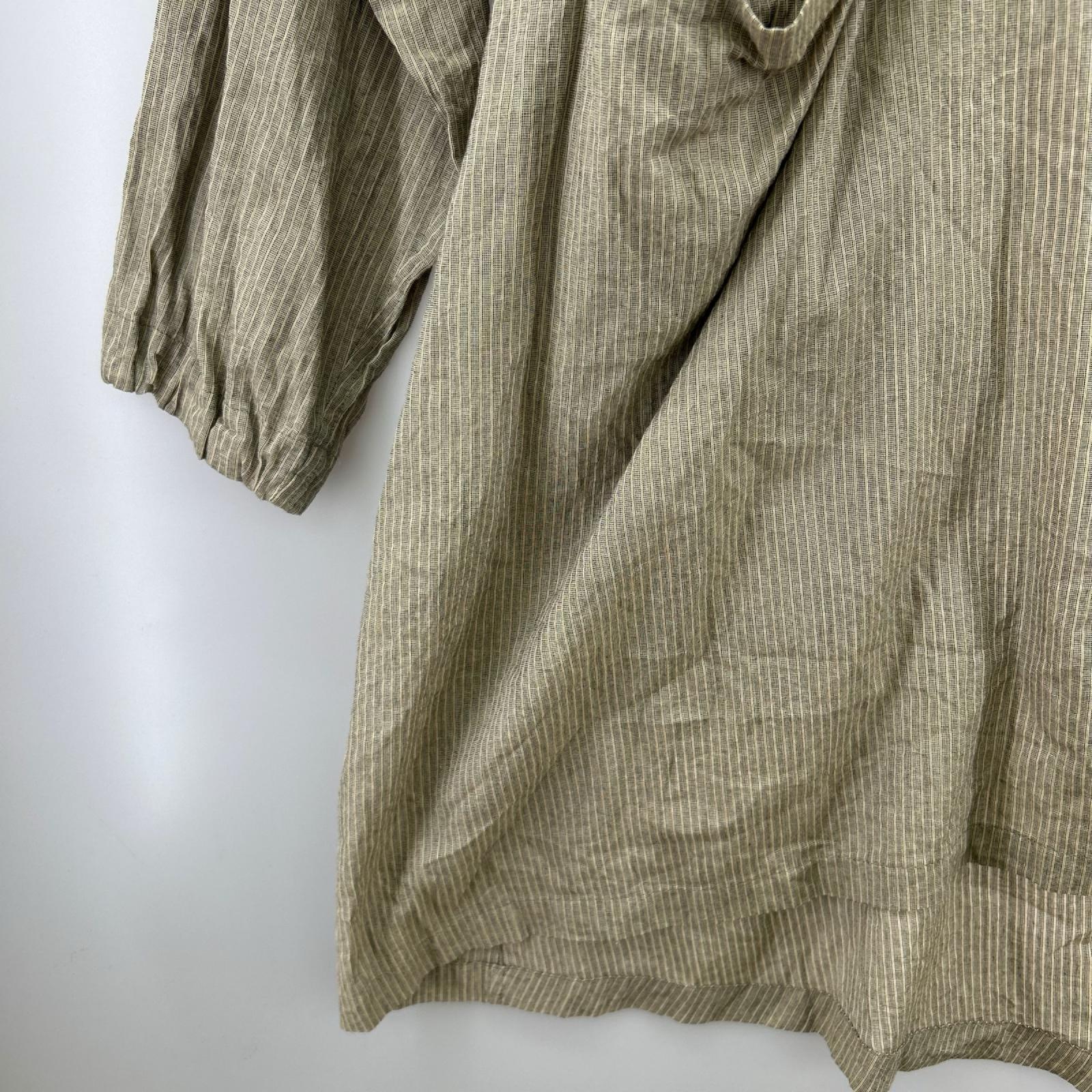 長袖シャツ YOKOSAKAMOTO ﾓｯｽﾞｼｬﾂ ﾍﾞｰｼﾞｭ (L) L ベージュ