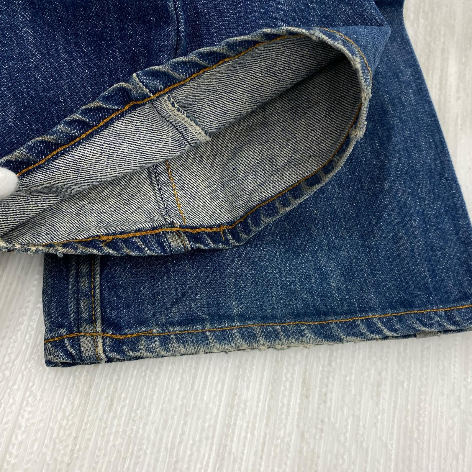 デニムパンツ 70s フレアデニム ネイビー