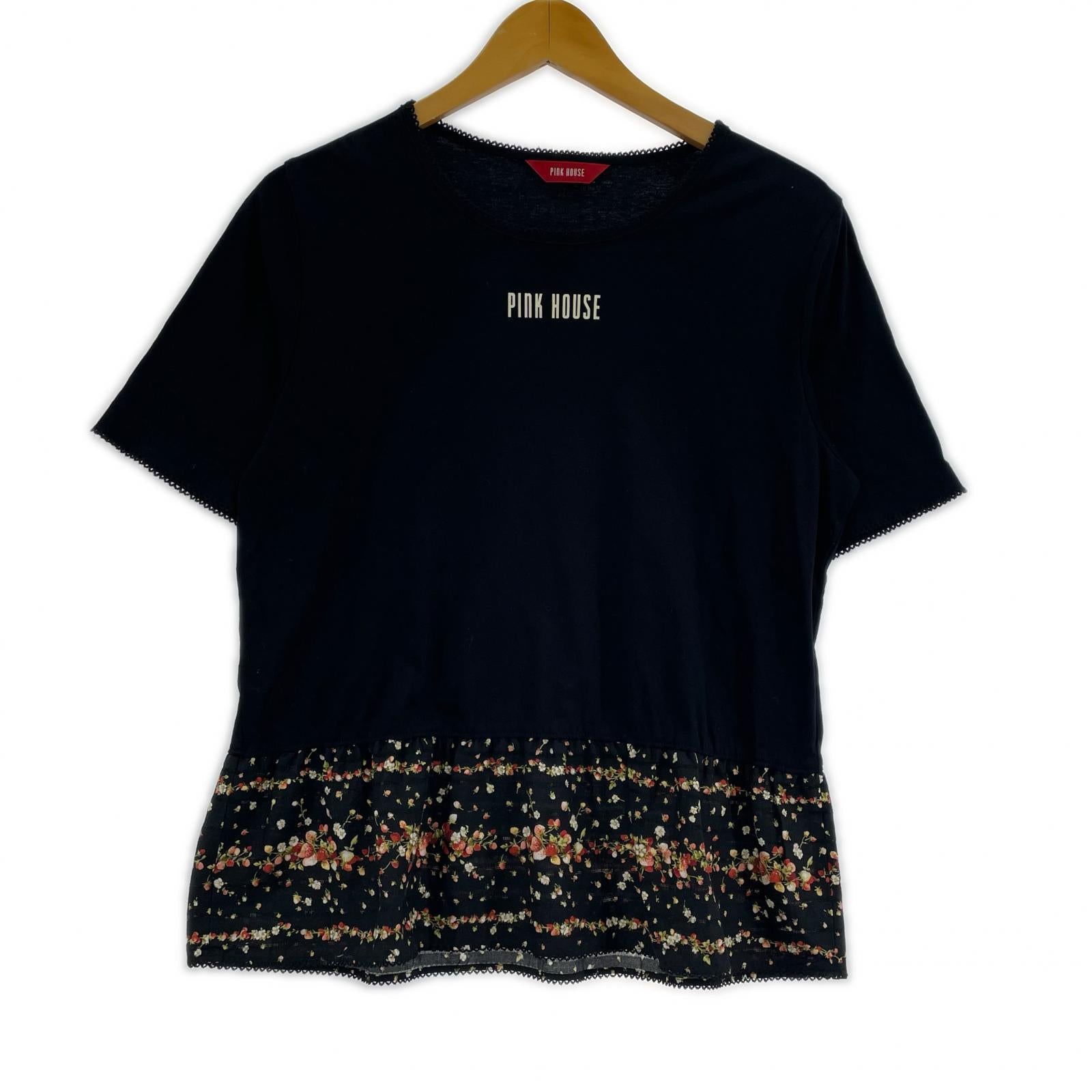 半袖Ｔシャツ イチゴ L ブラック
