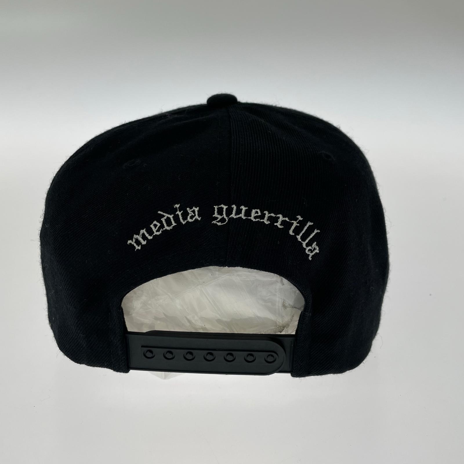 キャップ FPAR Media Guerrilla/スナップバック/BLK ブラック