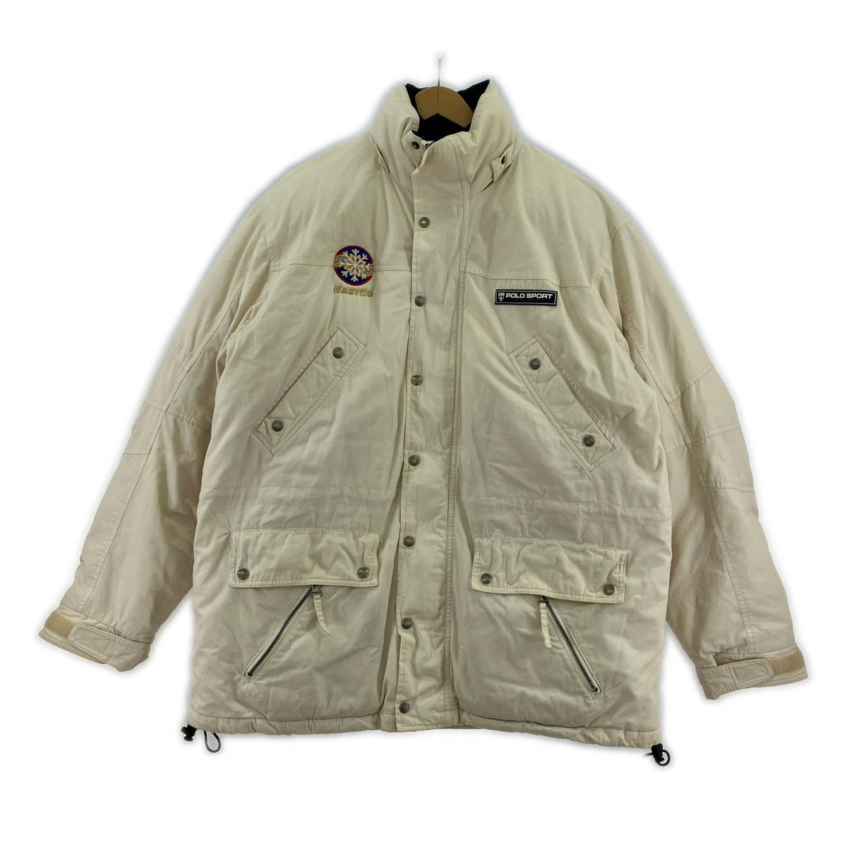 ダウンジャケット POLO SPORT ﾀﾞｳﾝｼﾞｬｹｯﾄ（L）白 L ホワイト