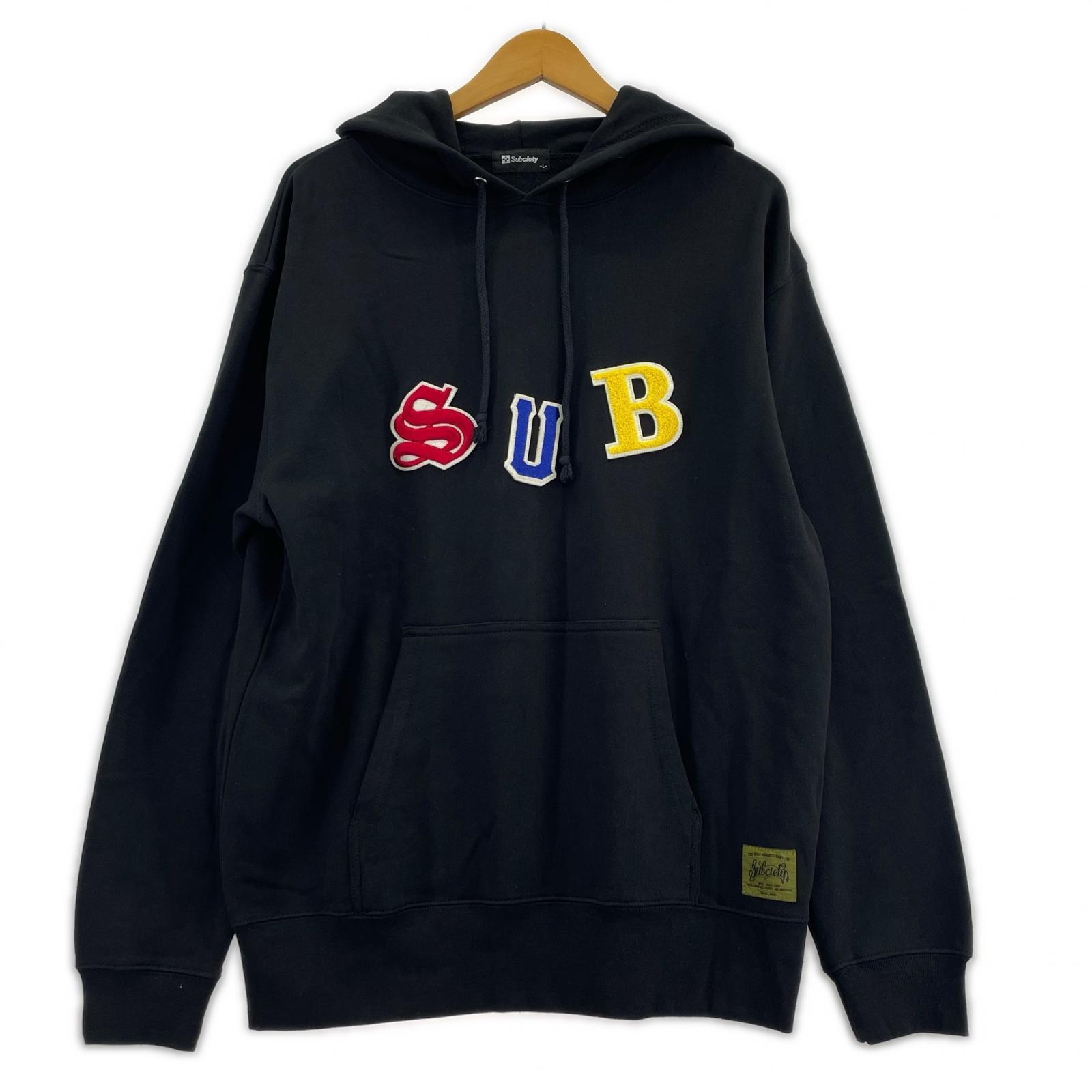 パーカー POパーカー L ブラック
