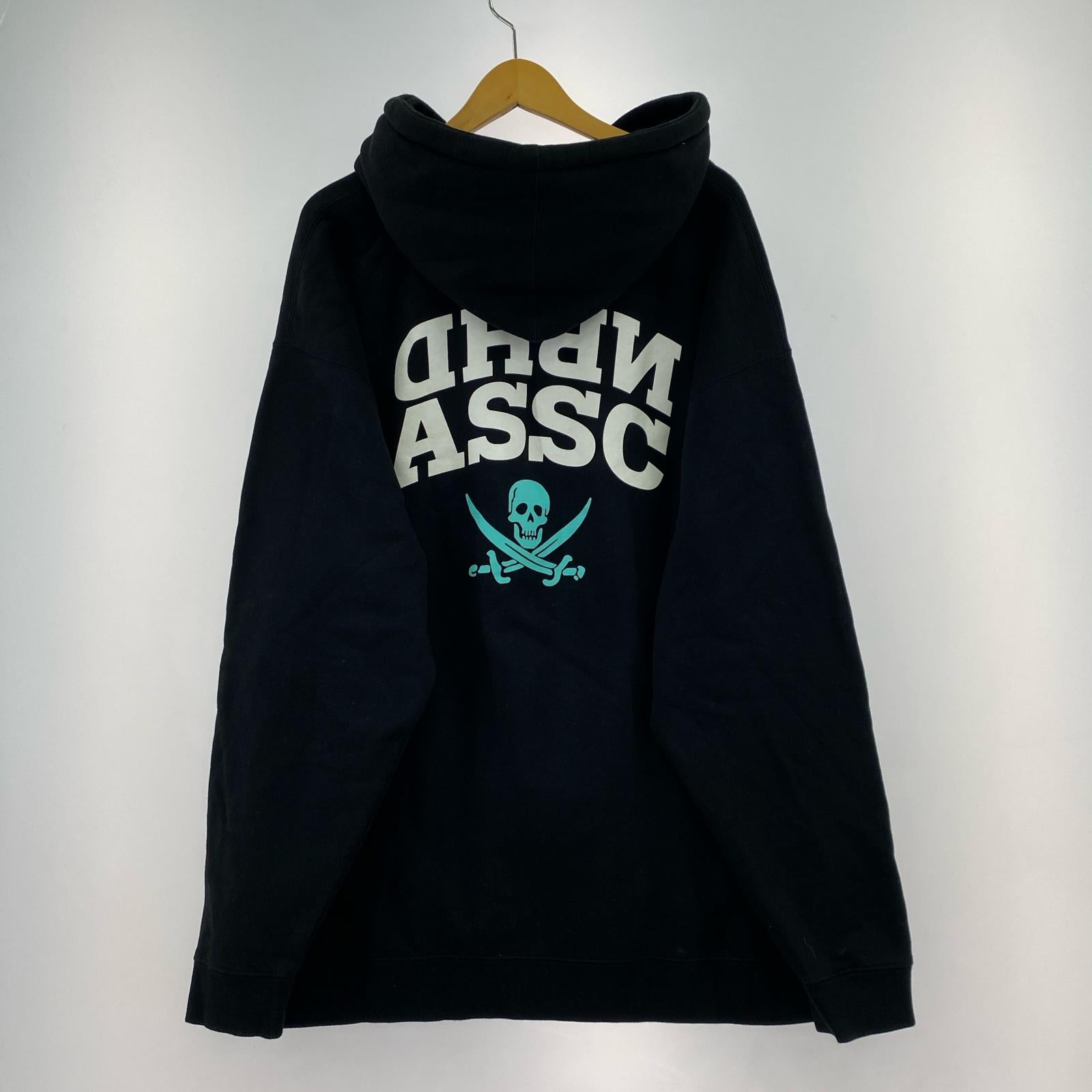 パーカー ASSC Sweat Parka LS-2 ﾌﾞﾗｯｸ（XXL） ブラック