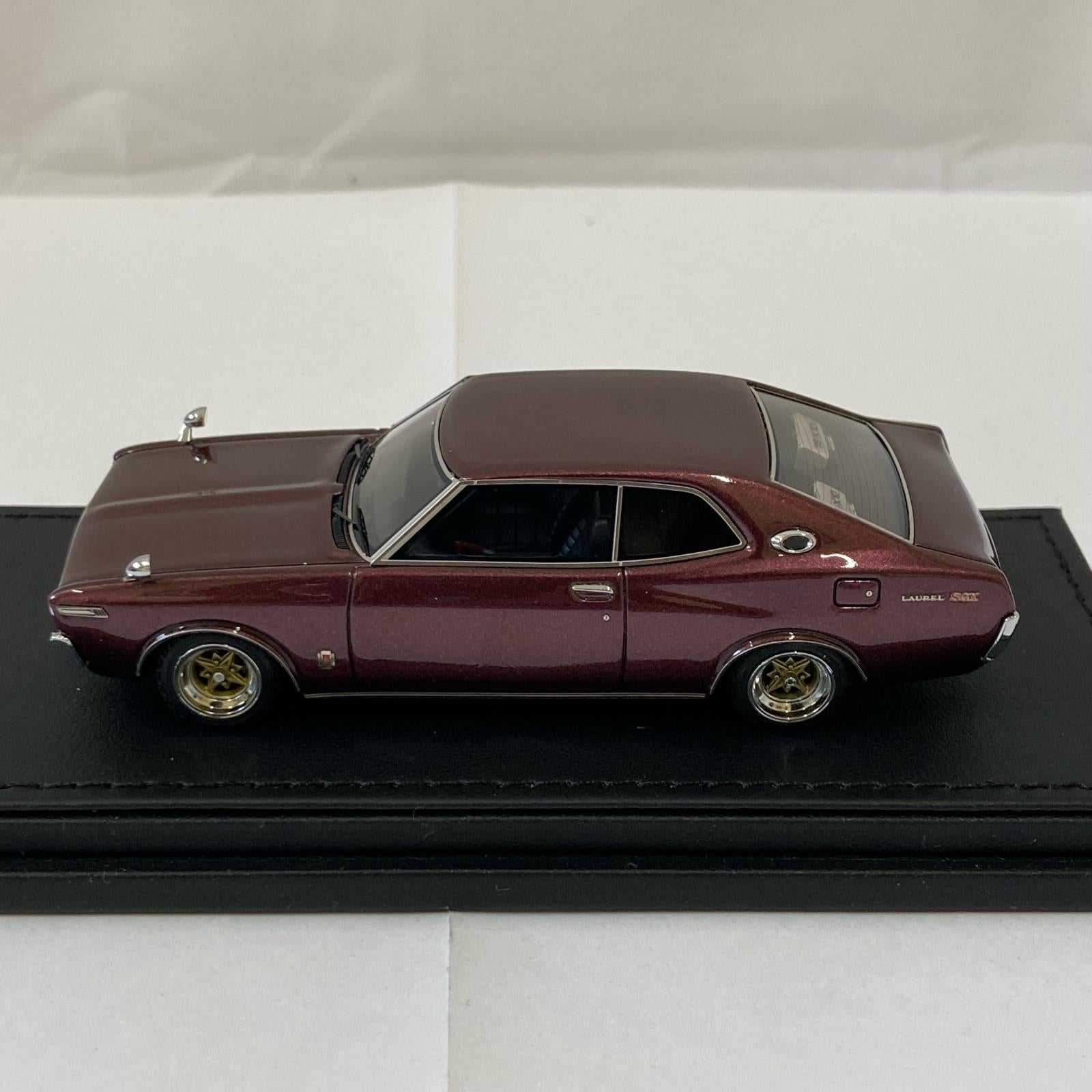 IG 日産ローレルSGX　パープル スケールカー