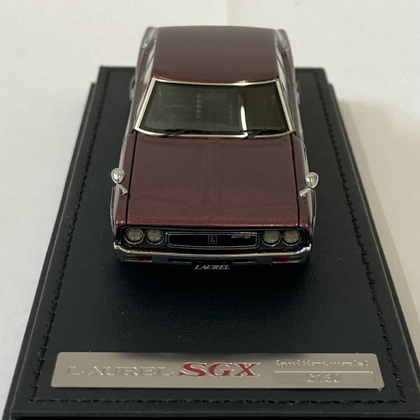IG 日産ローレルSGX　パープル スケールカー