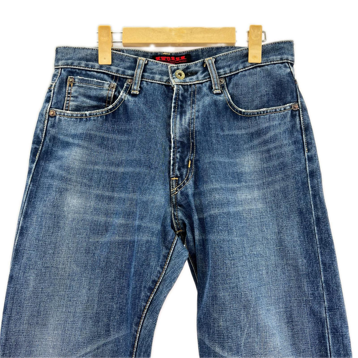 デニムパンツ MWOBHM デニム・ジーンズ S ネイビー
