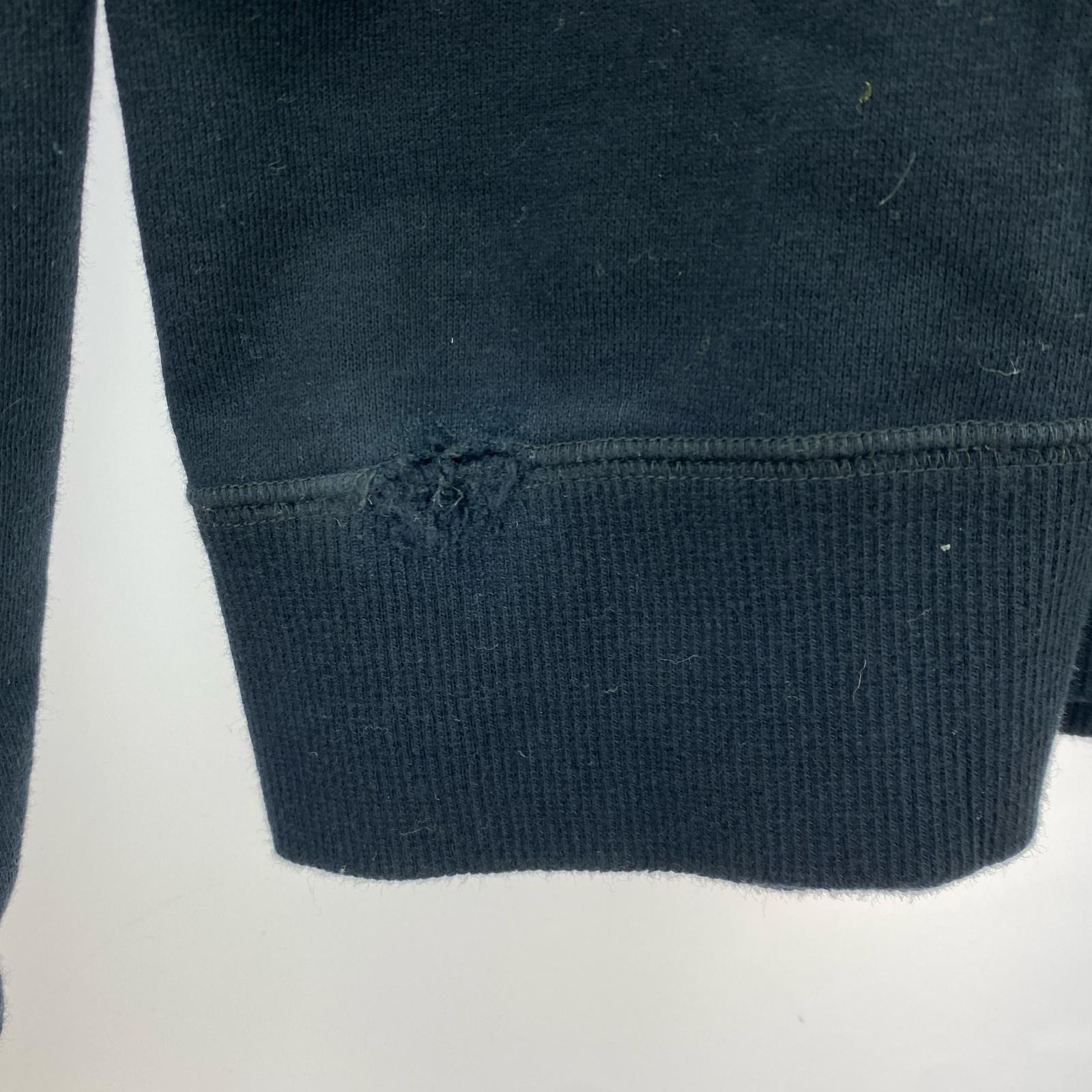 スウェット BRAWN 加工スウェット 黒 (XL) ブラック