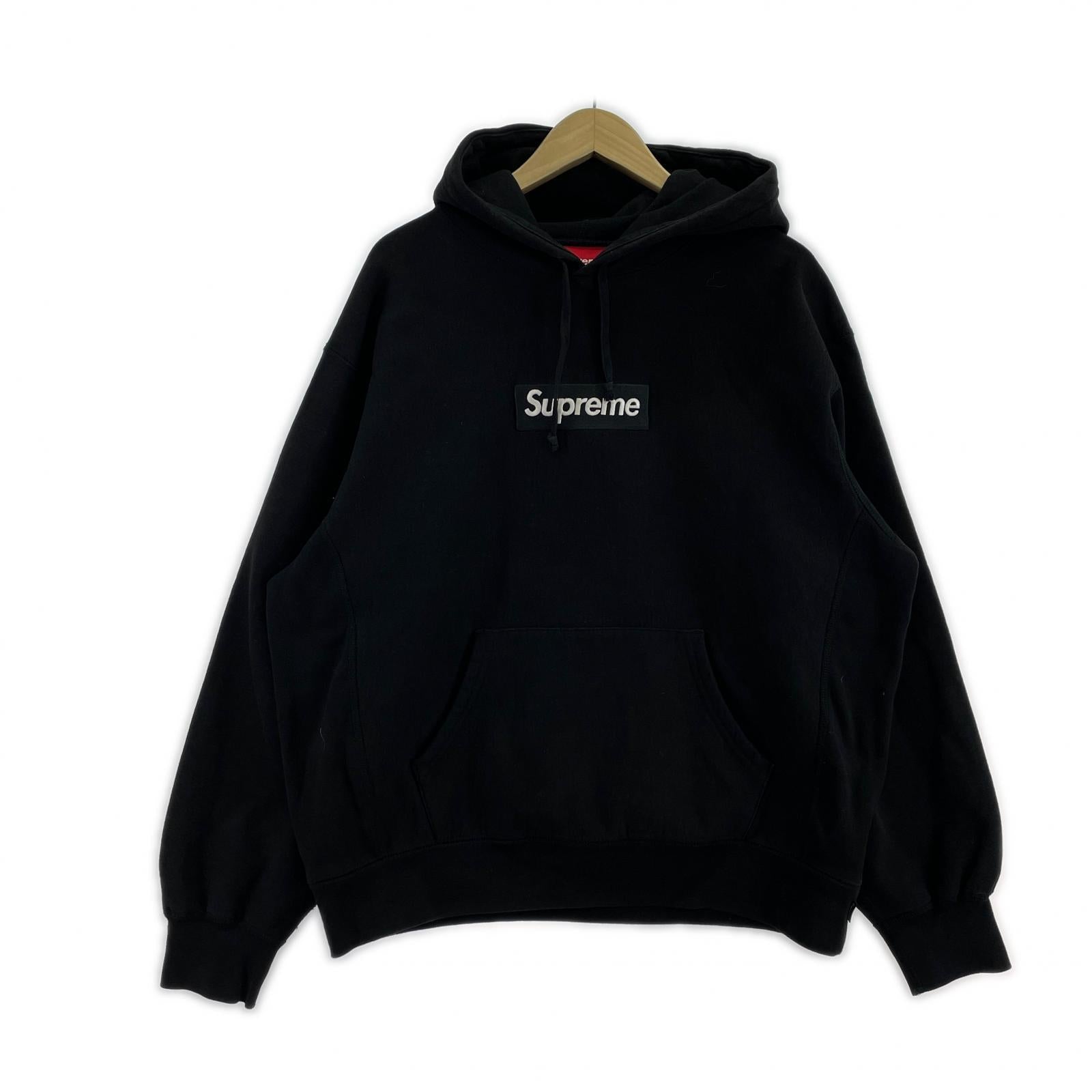 パーカー 23AW Box Logo Hooded ブラック M M ブラック