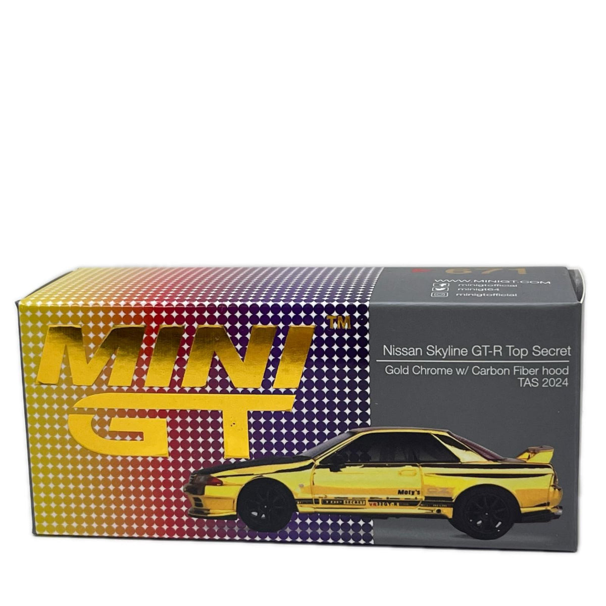 1/64 MINIGT スカイラインGT-R トップシークレット TAS2024 ミニカーその他