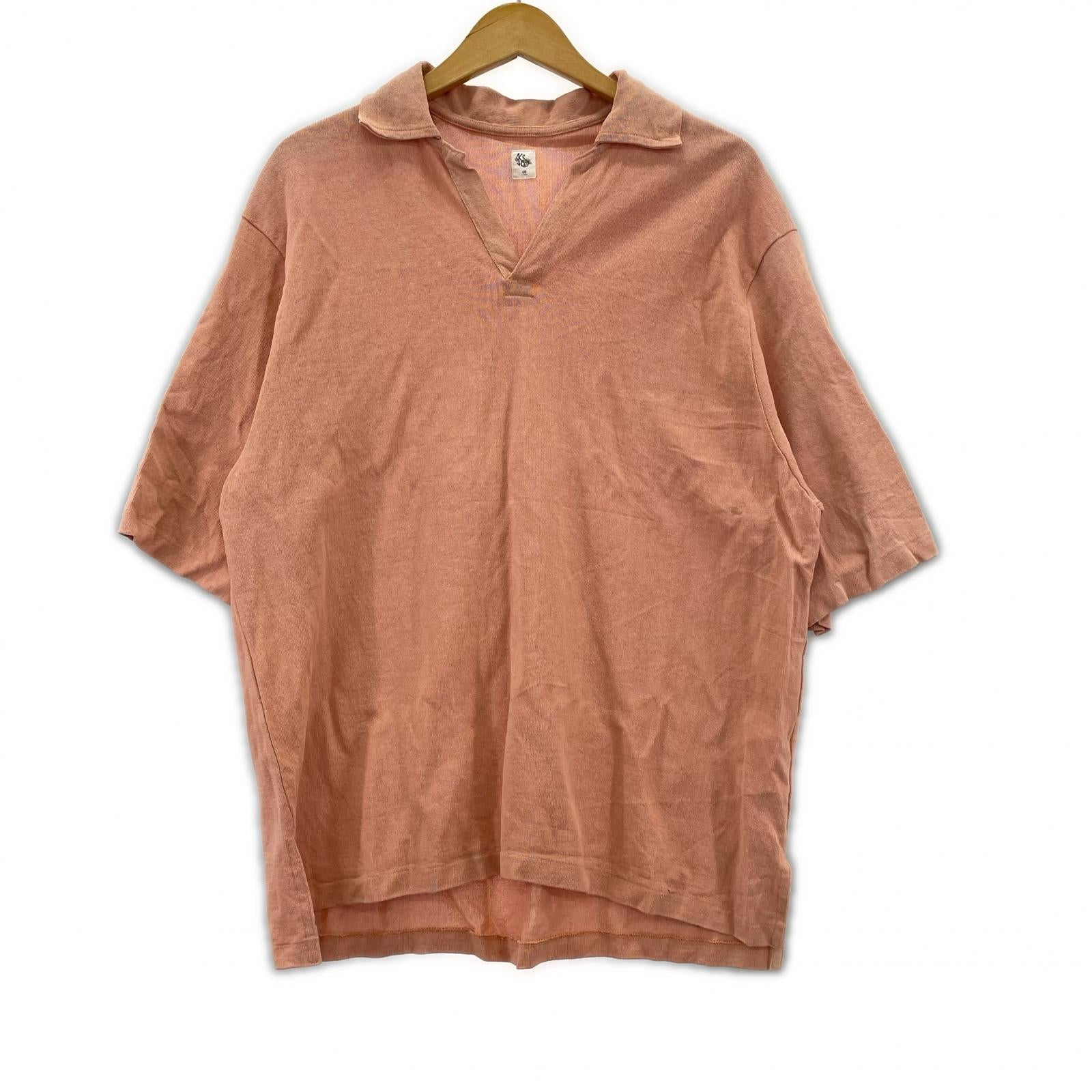 ポロシャツ Kaptain Sunshine S/S skipper shirt size40 ピンク 40