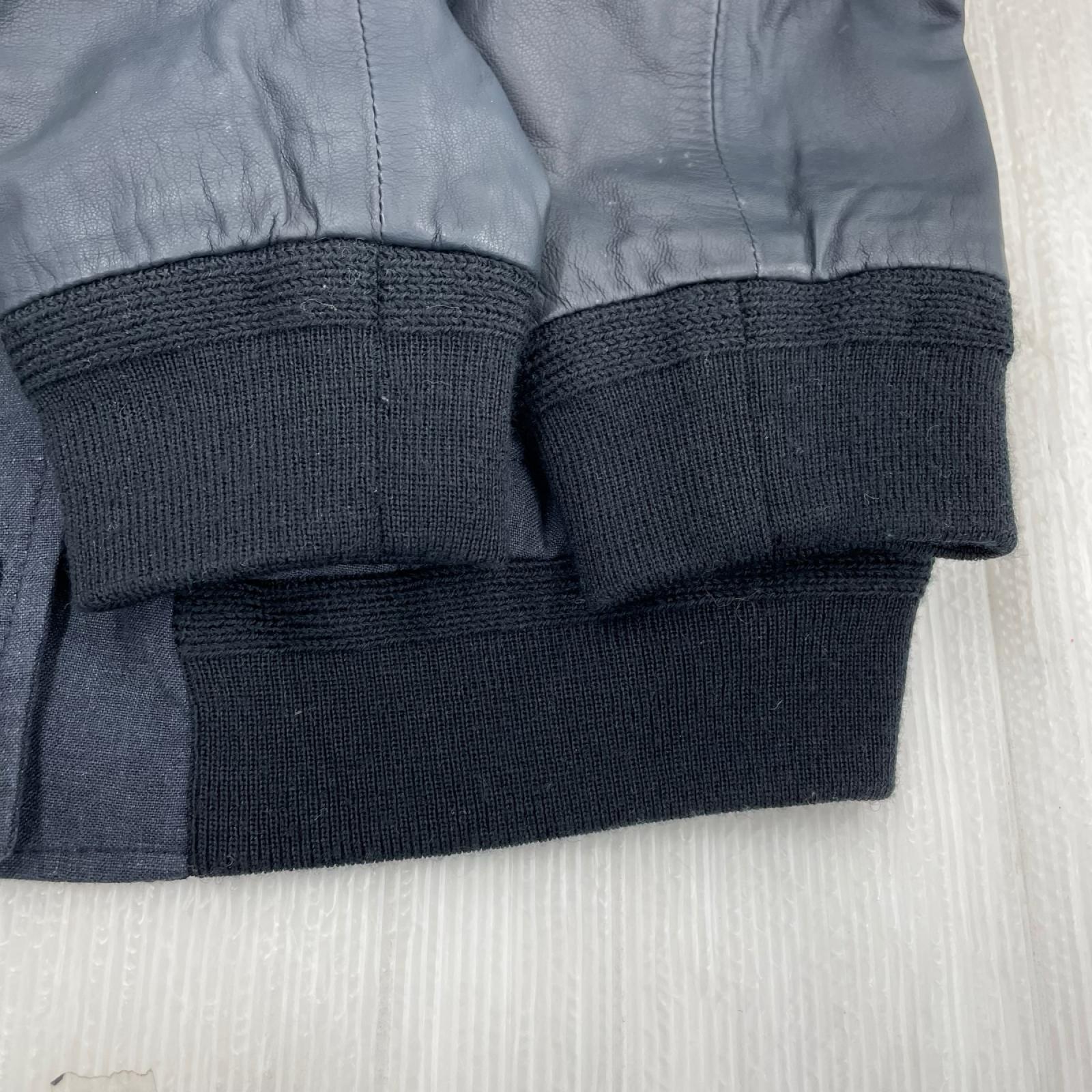ジャケット レザー切り替えジャケット