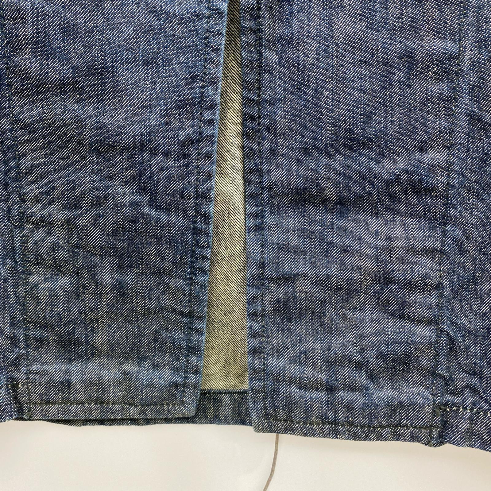 ジャケット YAMANE DELUXE HAYAOKI デニムコート 40 40 ブラック